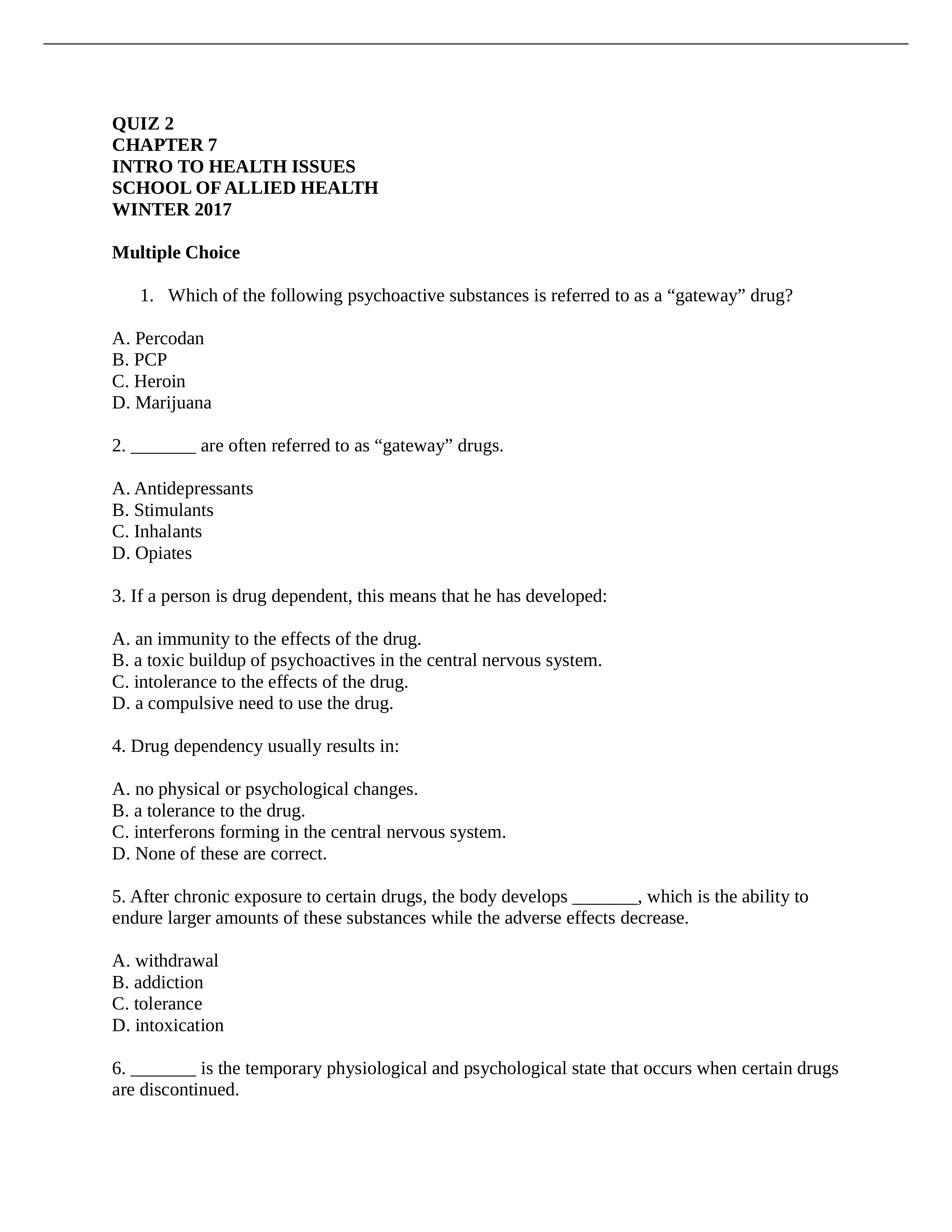 QUIZ 2 ( INTRO TO CONTEMPRORY HEALTH ISSUES 2017)_dflo5ccbhl6_page1