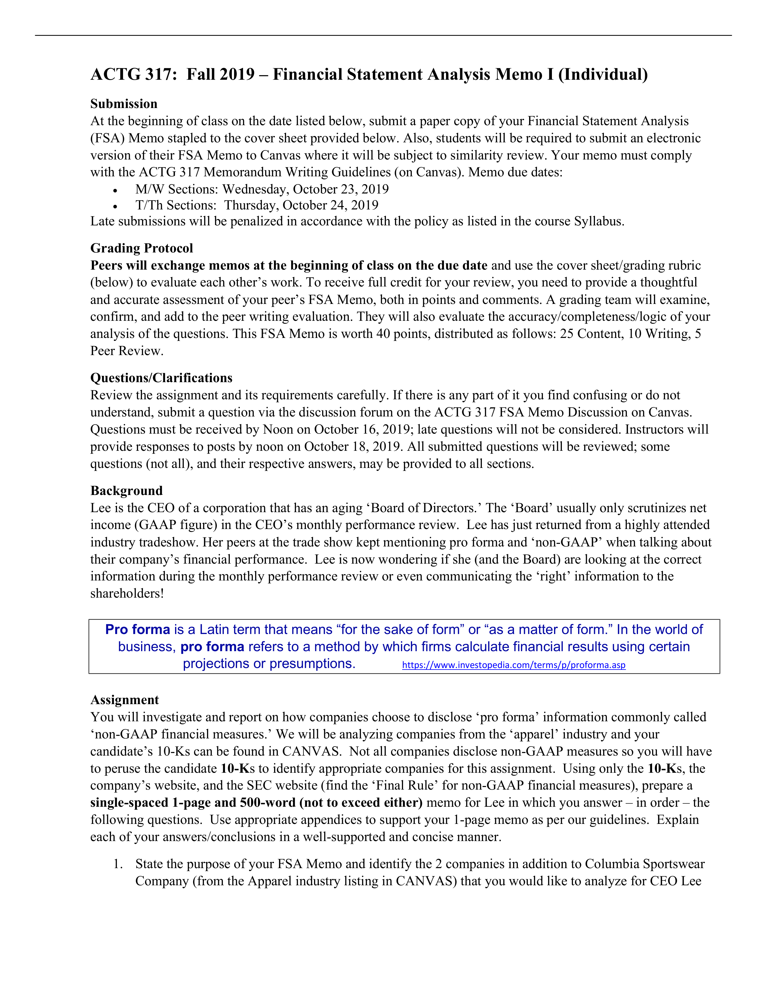 FSA Memo One Write-up for ACTG 317 Fall 2019 Final Revision One.pdf_dggursdad2l_page1