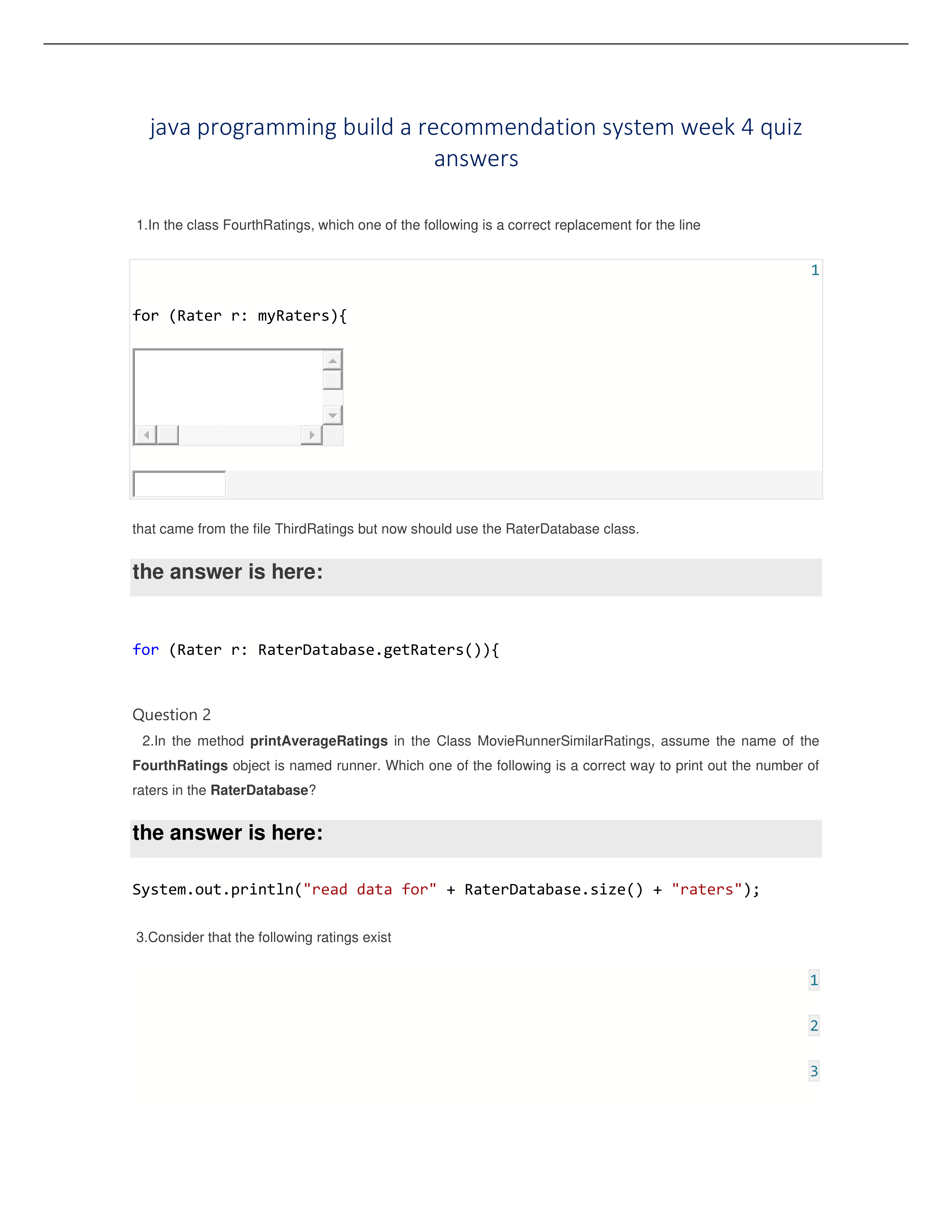 java programming build a recommendation system week 4 quiz answers.pdf_dgh3ajoa9on_page1