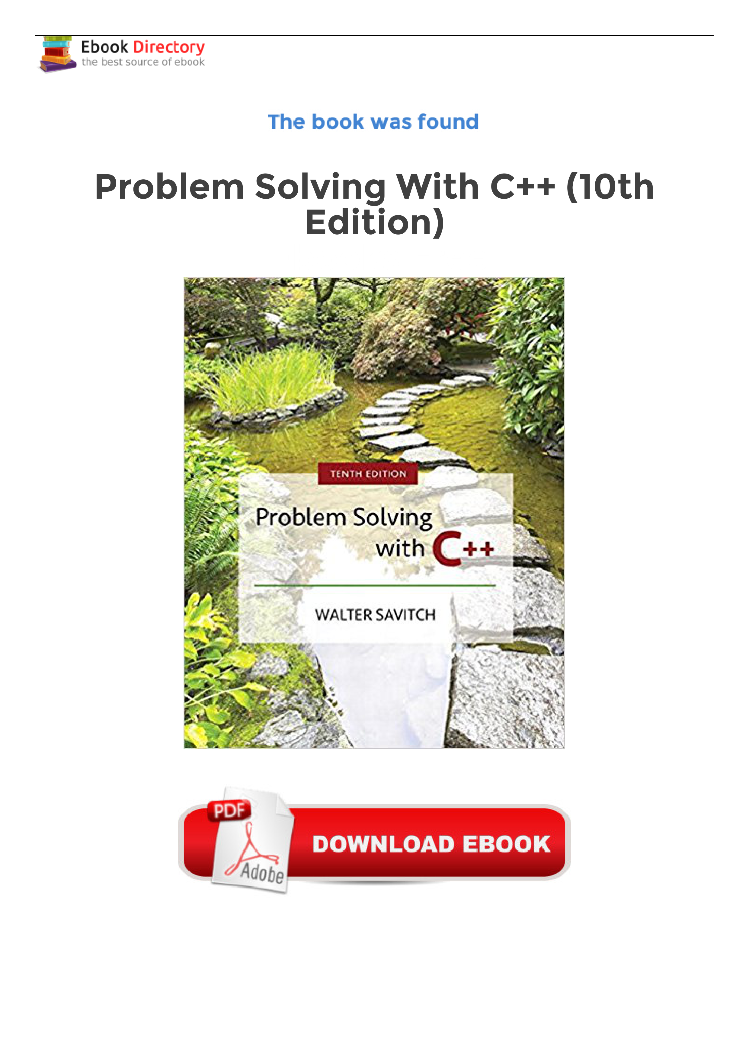 Problem Solving With C 10th Edition Ebooks Free.pdf_dgnki72l90u_page1