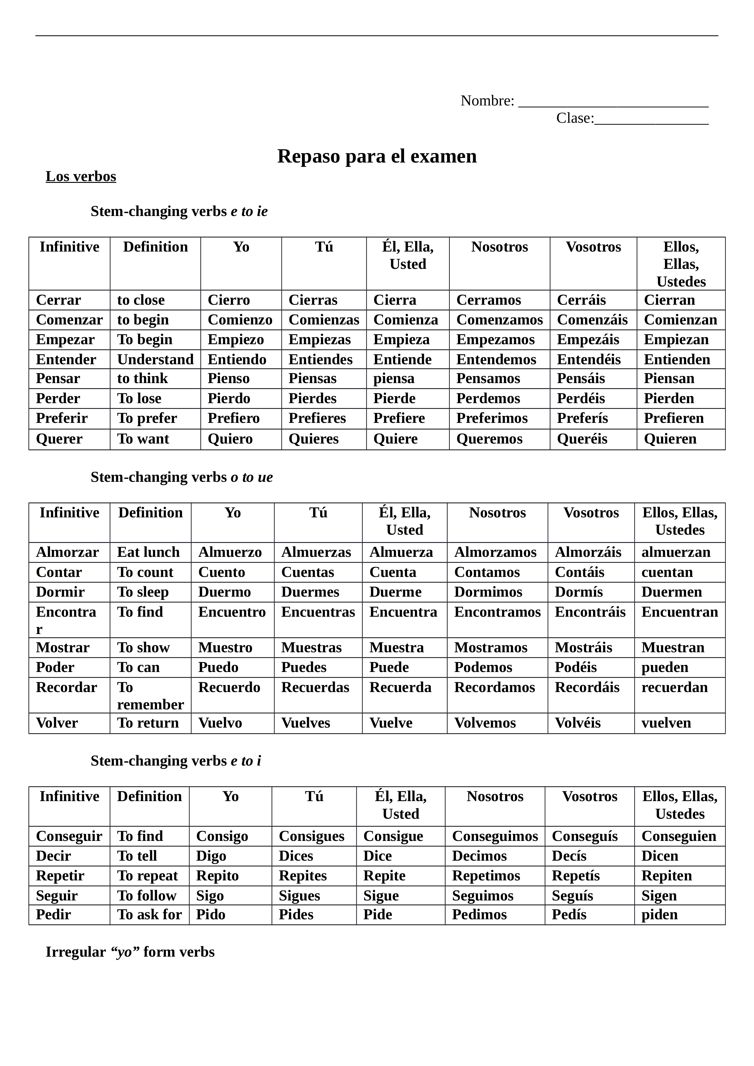 Review for test - Leccion 4 - Answers_dgr2fcwrk1x_page1