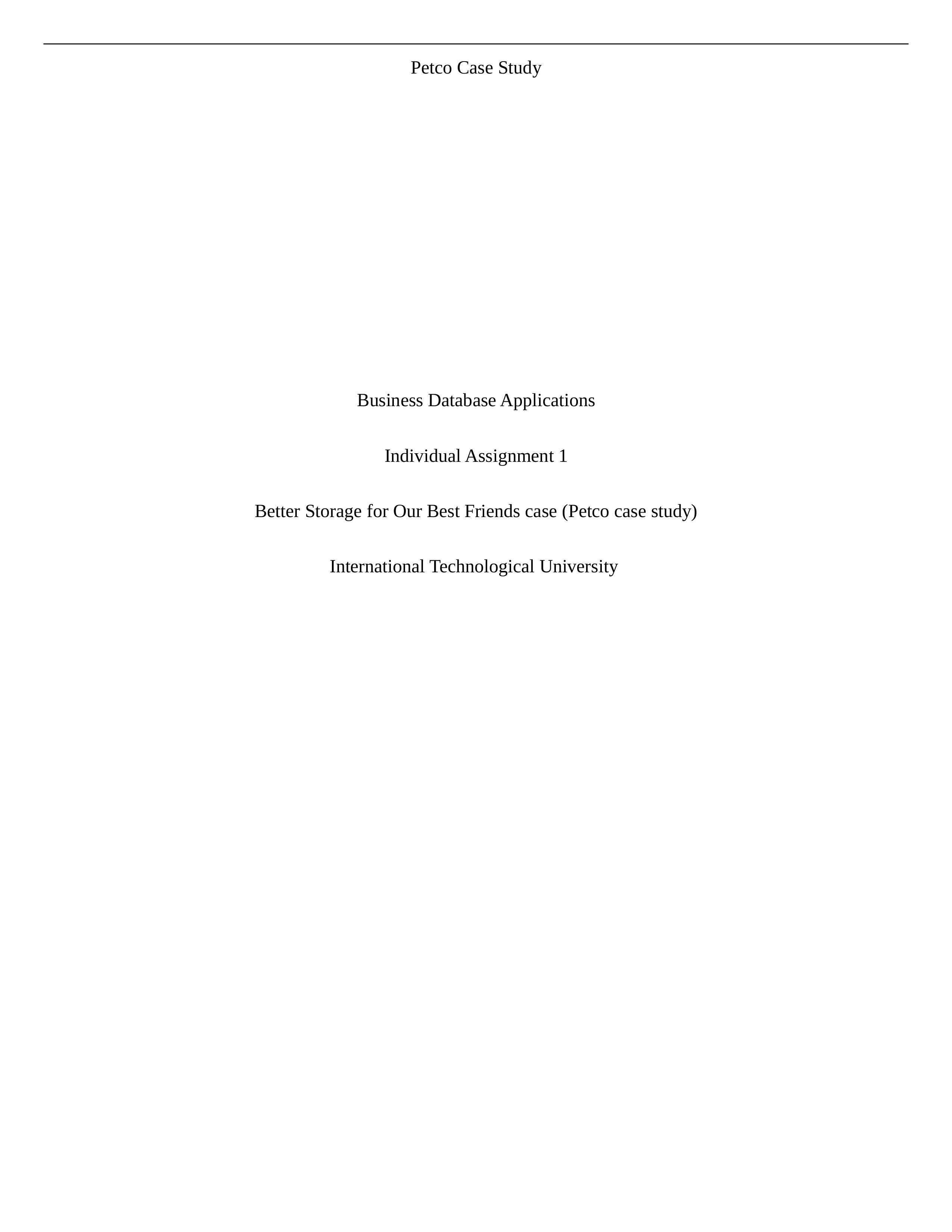 Individual Assignment - 1 Petco Case study.docx_dgrgkkp30q0_page1