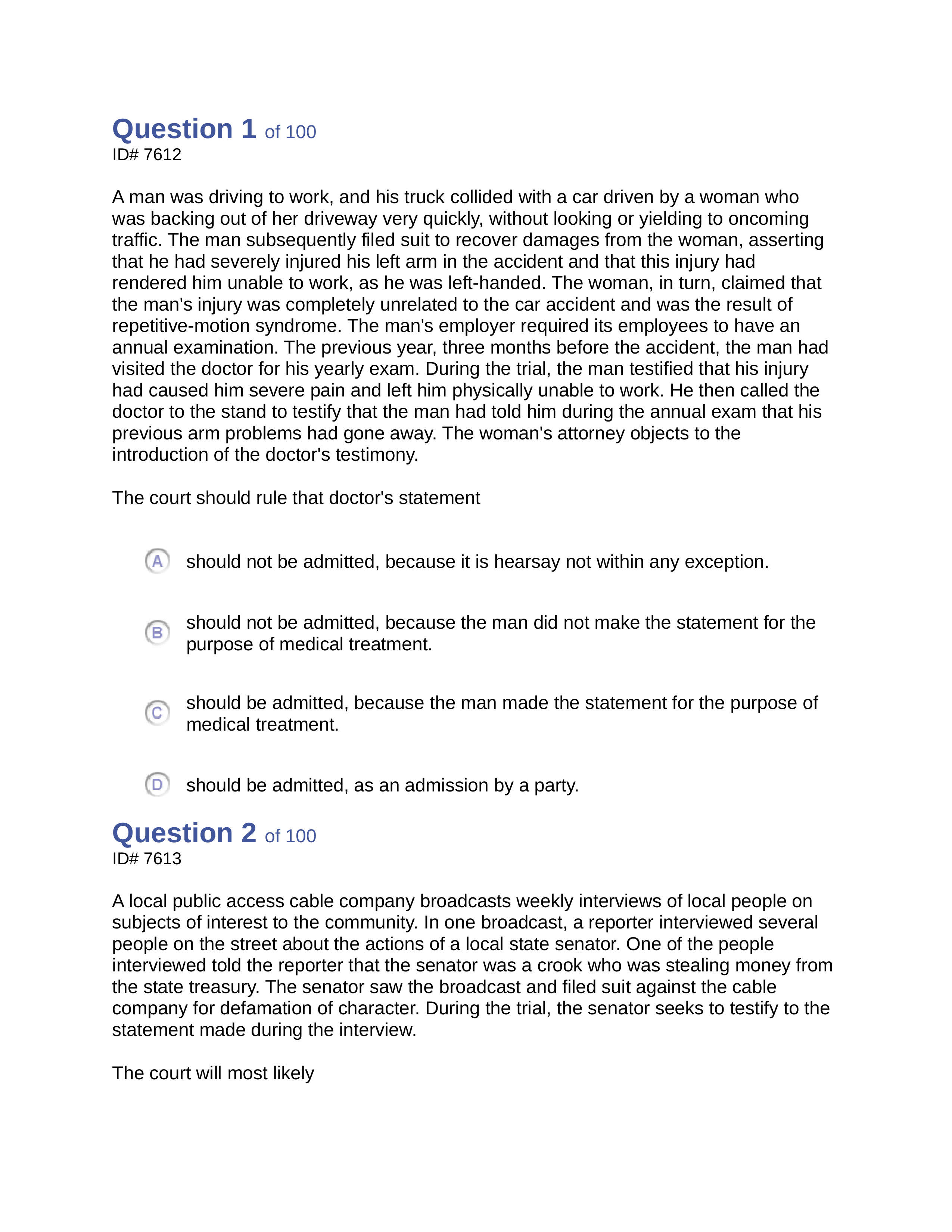 100.Questions.MBE.Hearsay.QUESTIONS.doc_dh23g7o5l82_page1