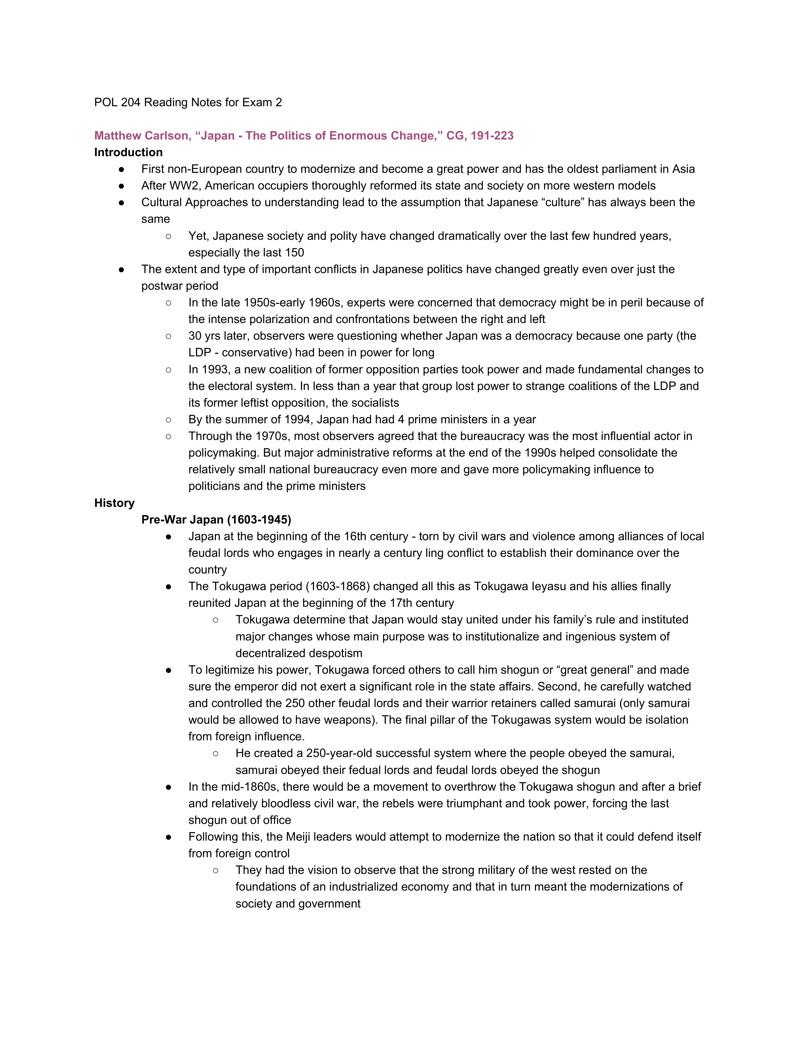 POL 204 Reading Notes for Exam 2.pdf_dhdrp7xcqe2_page1