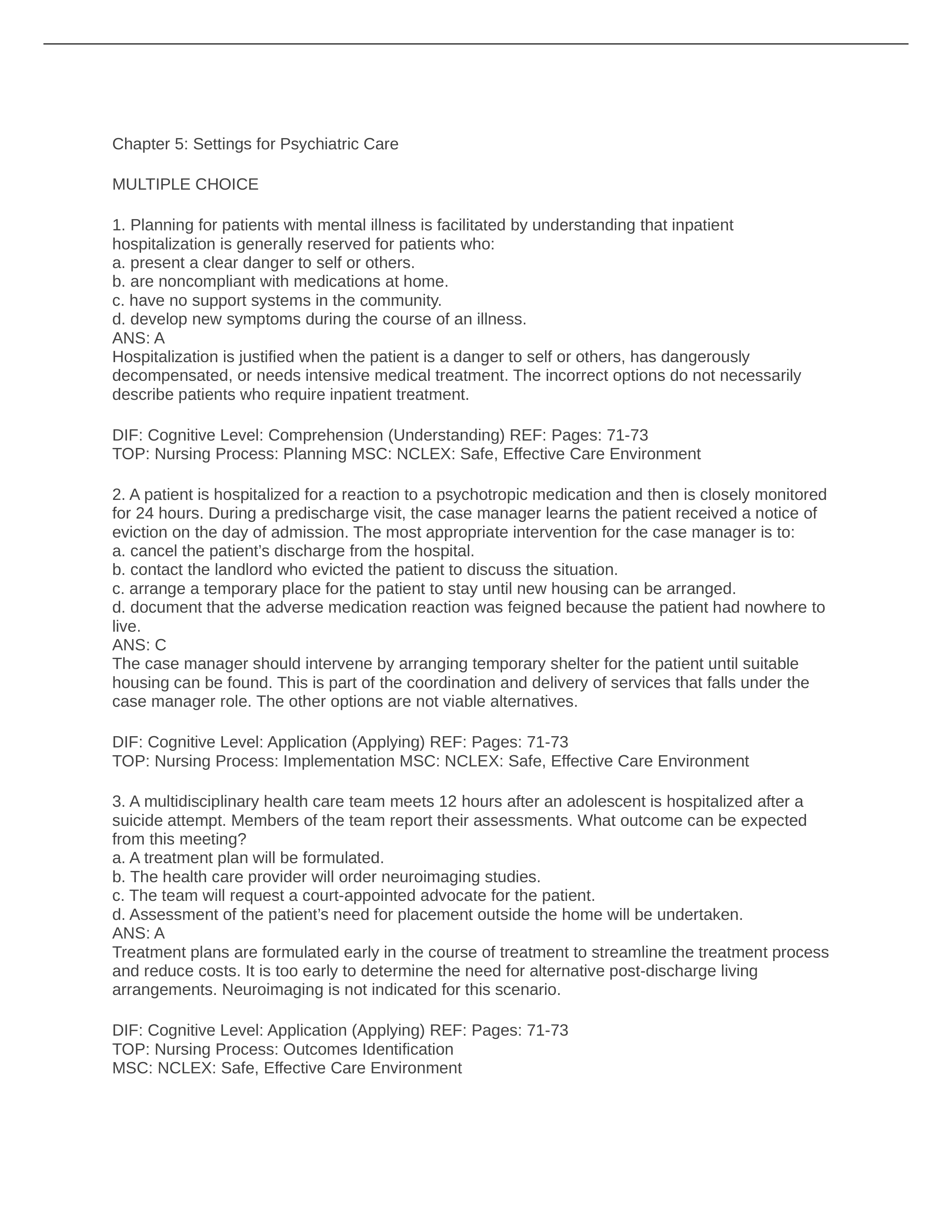 Chapter 5 Settings for Psychiatric Care.docx_dhhizza3lka_page1