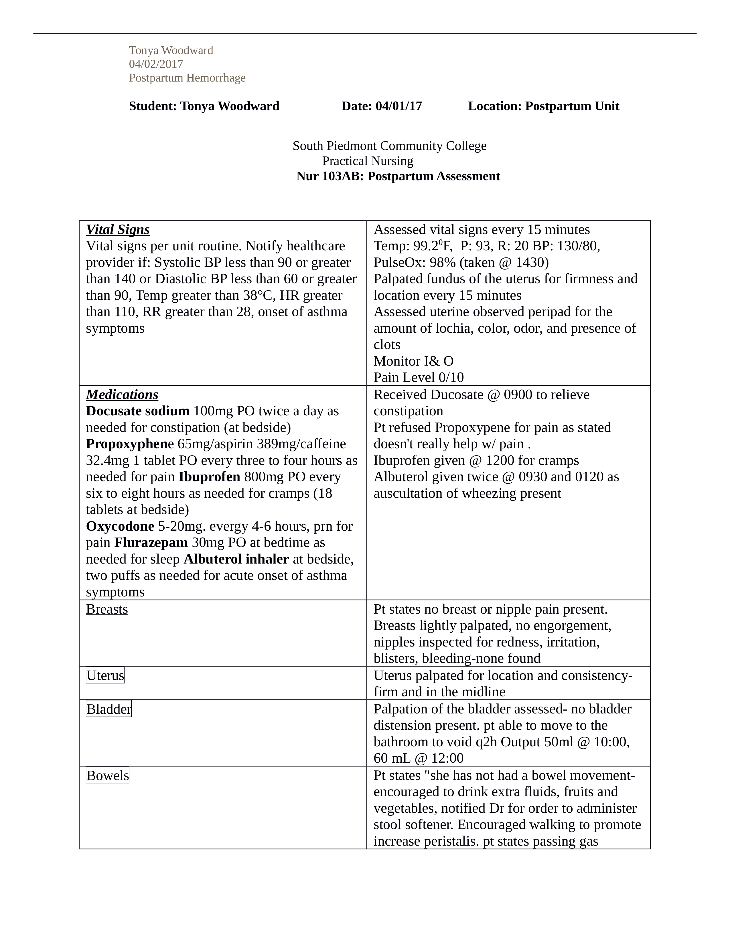 Postpartum Hemorrhage Scenario Assignment Woodward, Tonya 1 (3)_dhq0lpihwvz_page1