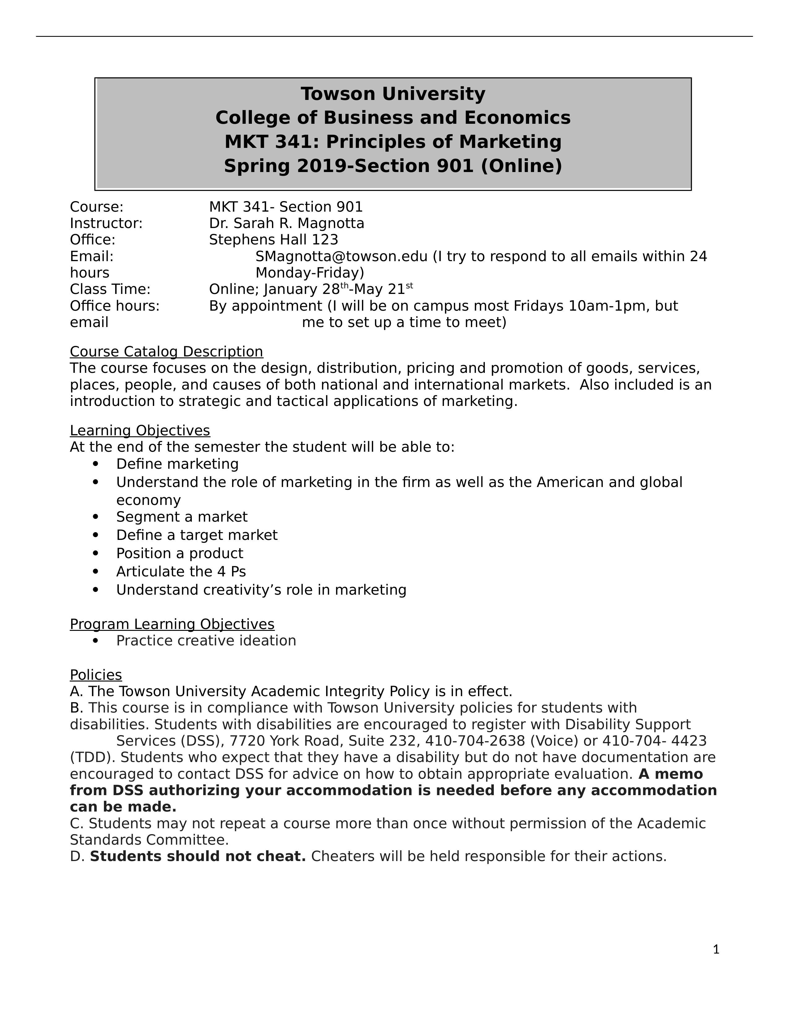 MKT 341-901 SPRING 2019 SYLLABUS(1).docx_di2nvf9ckgl_page1