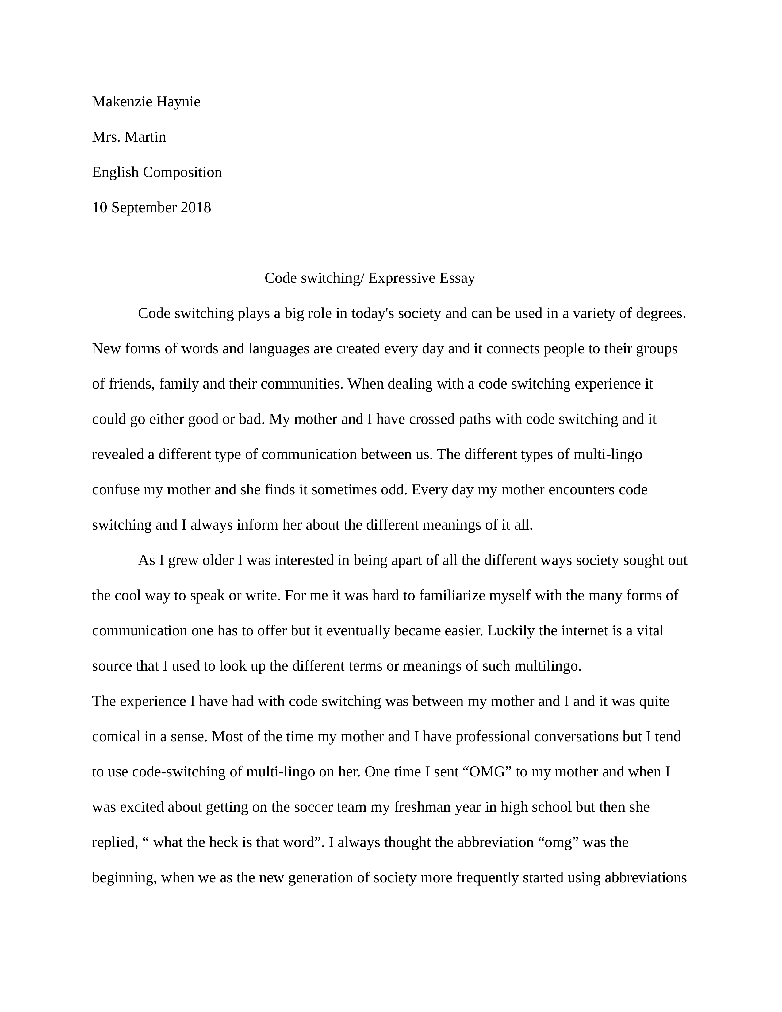 Copy of code switching essay_di9zxupcb1a_page1