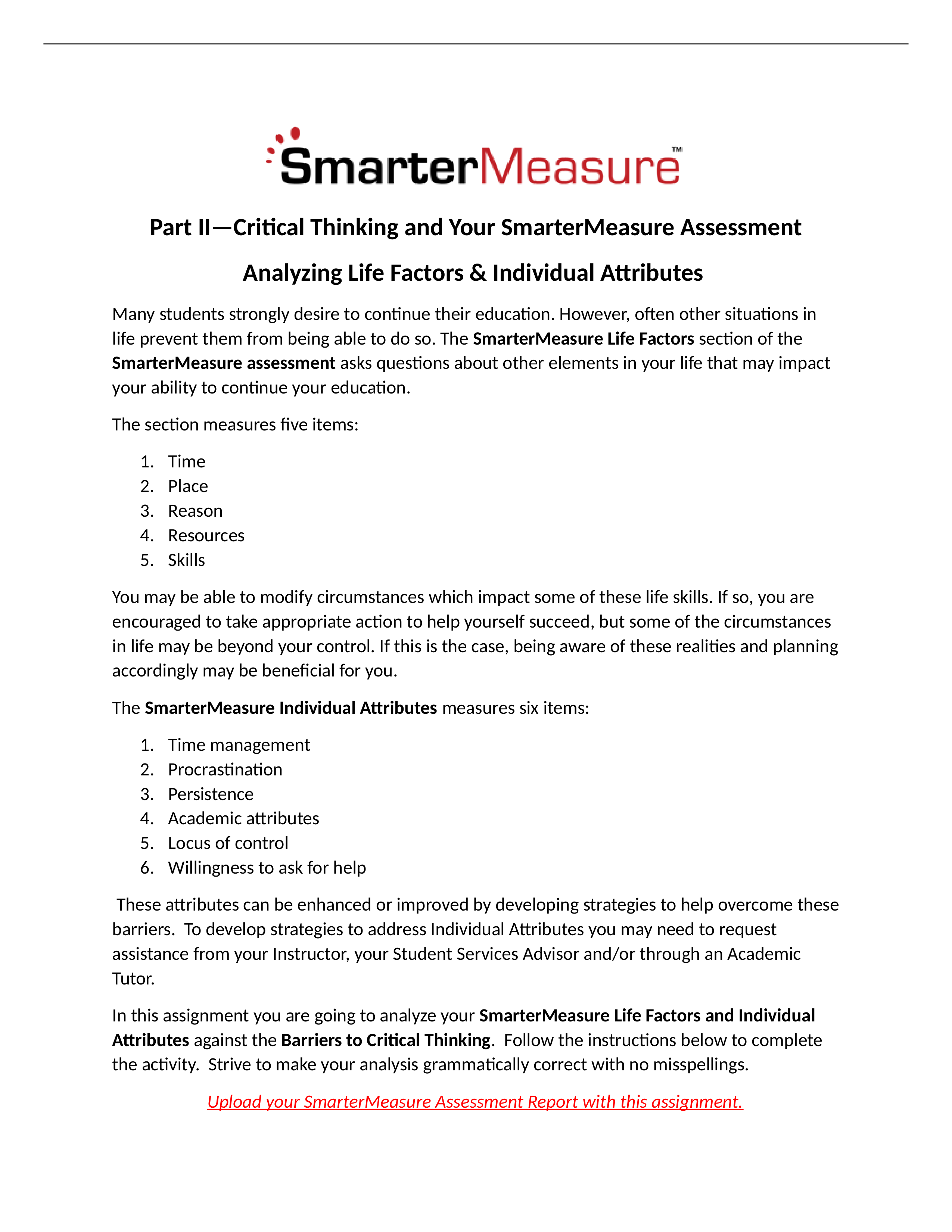 FINAL WEEK 2 Part II—Critical Thinking and Your SmarterMeasure Assessment (1).docx_diplyz3qmx6_page1