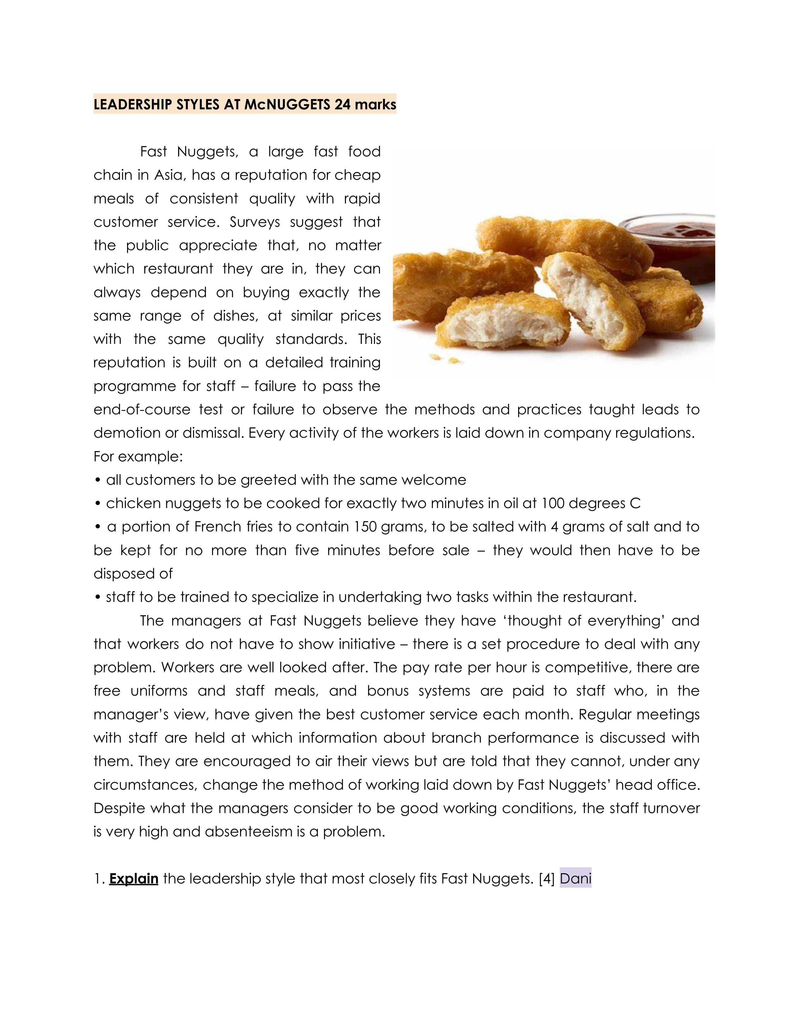 - ACTIVITY 234 Leade - 778768.4 Leadership Styles at McNuggets.pdf_dircmongwjs_page1