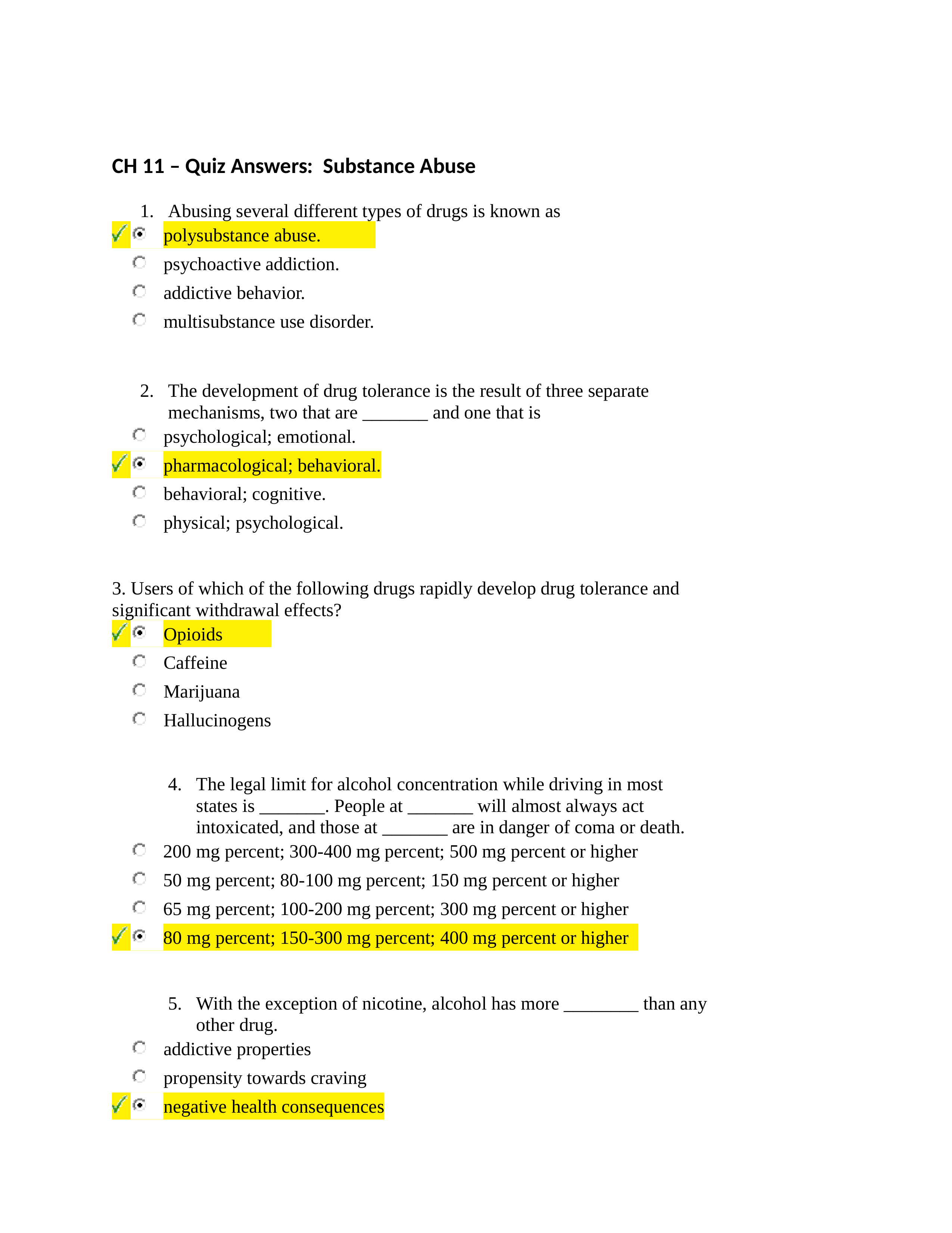 Ch 11 Quiz Answers - Substance Abuse_dj19ignpw2r_page1