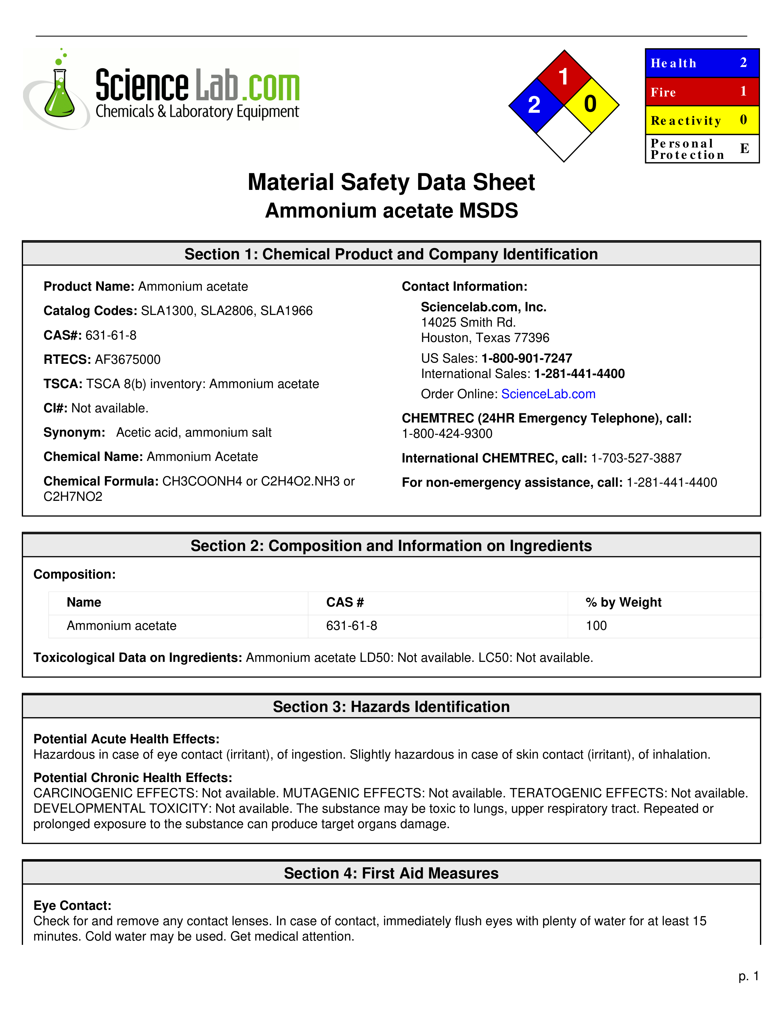 msds ammonium acetate buffer.pdf_dj49gdr0rf7_page1