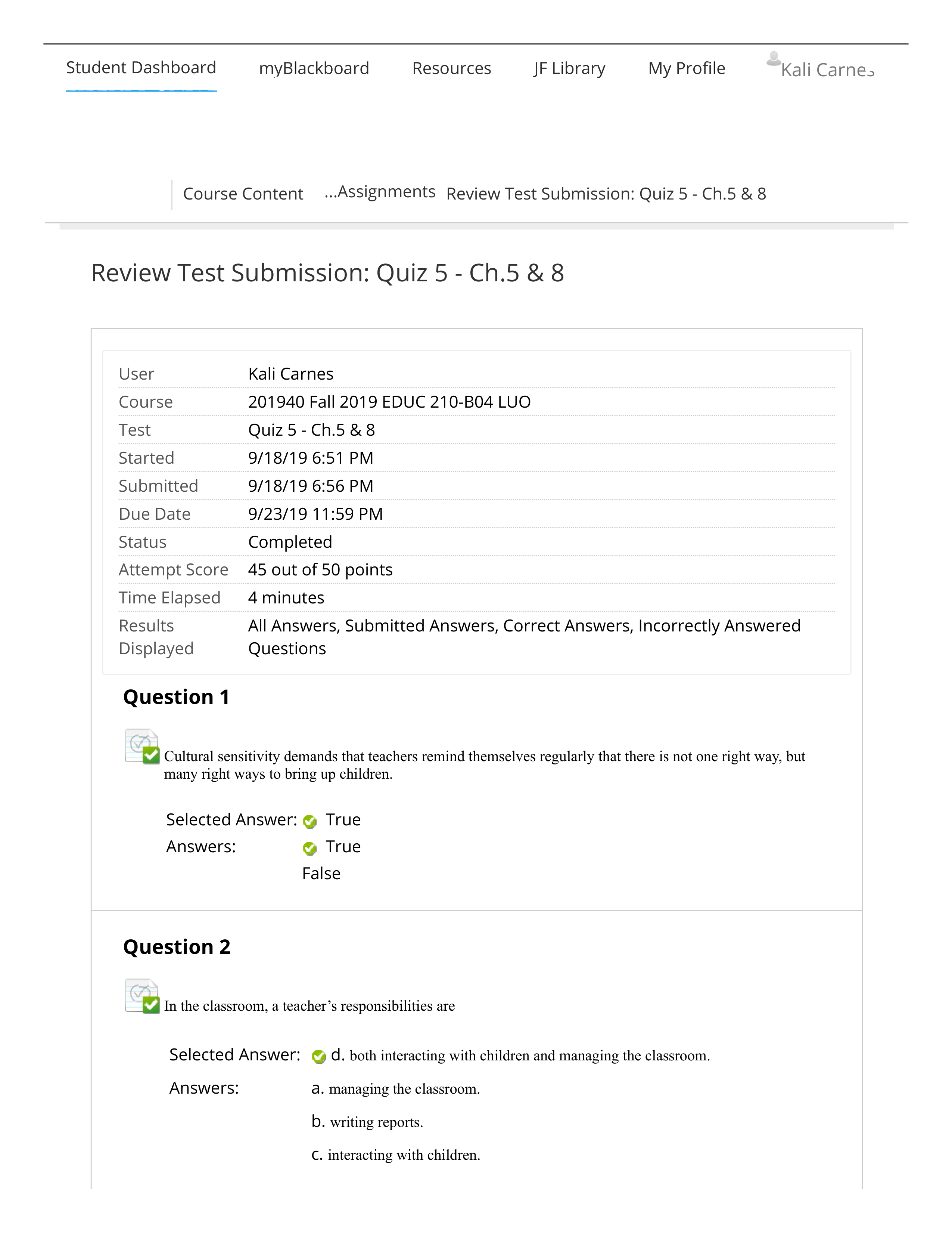 Review Test Submission_ Quiz 5 - Ch.5 & 8 - 201940 Fall .._.pdf_dj4hqaeofz2_page1