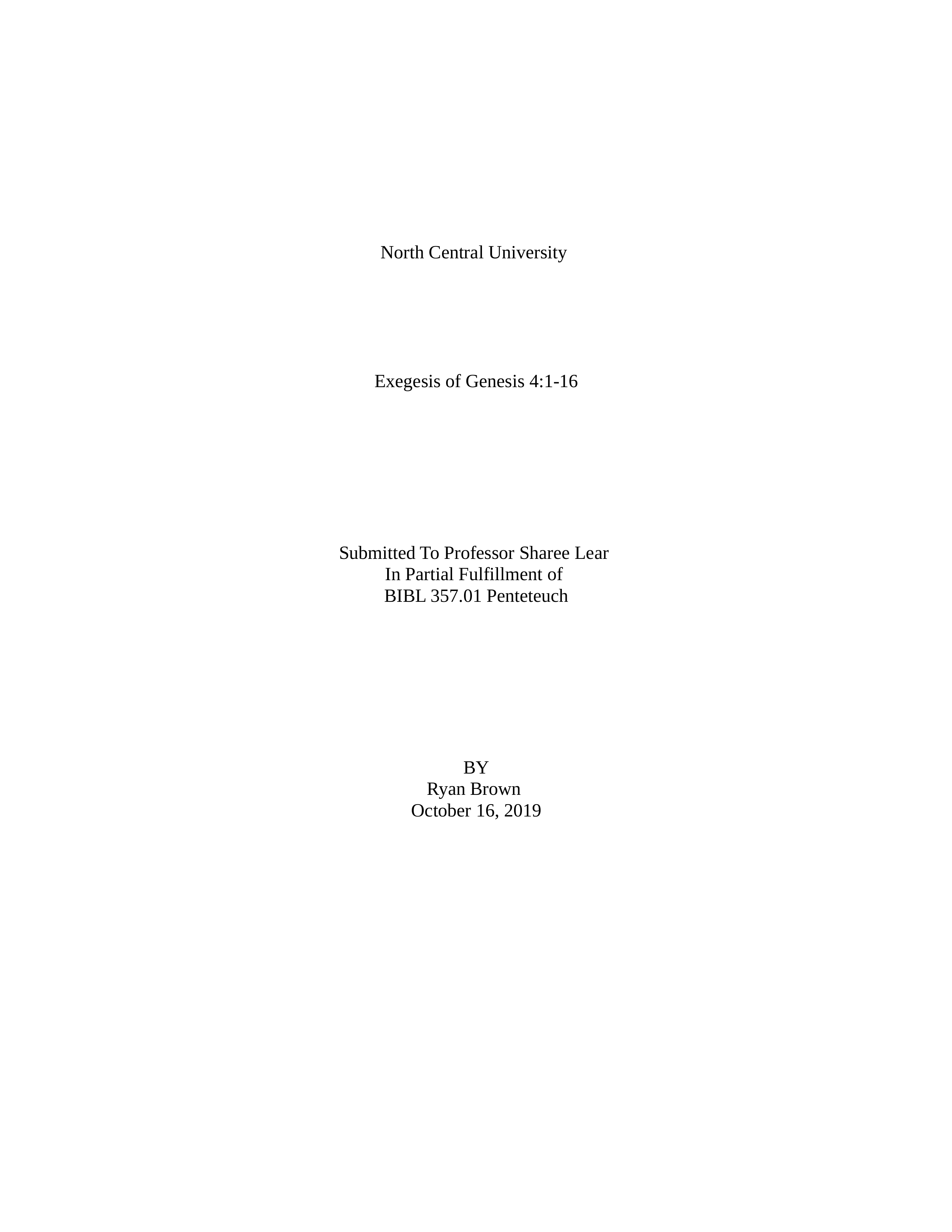 Genesis 4;1-16 Exegesis Paper .docx_dj8fpzk3e34_page1