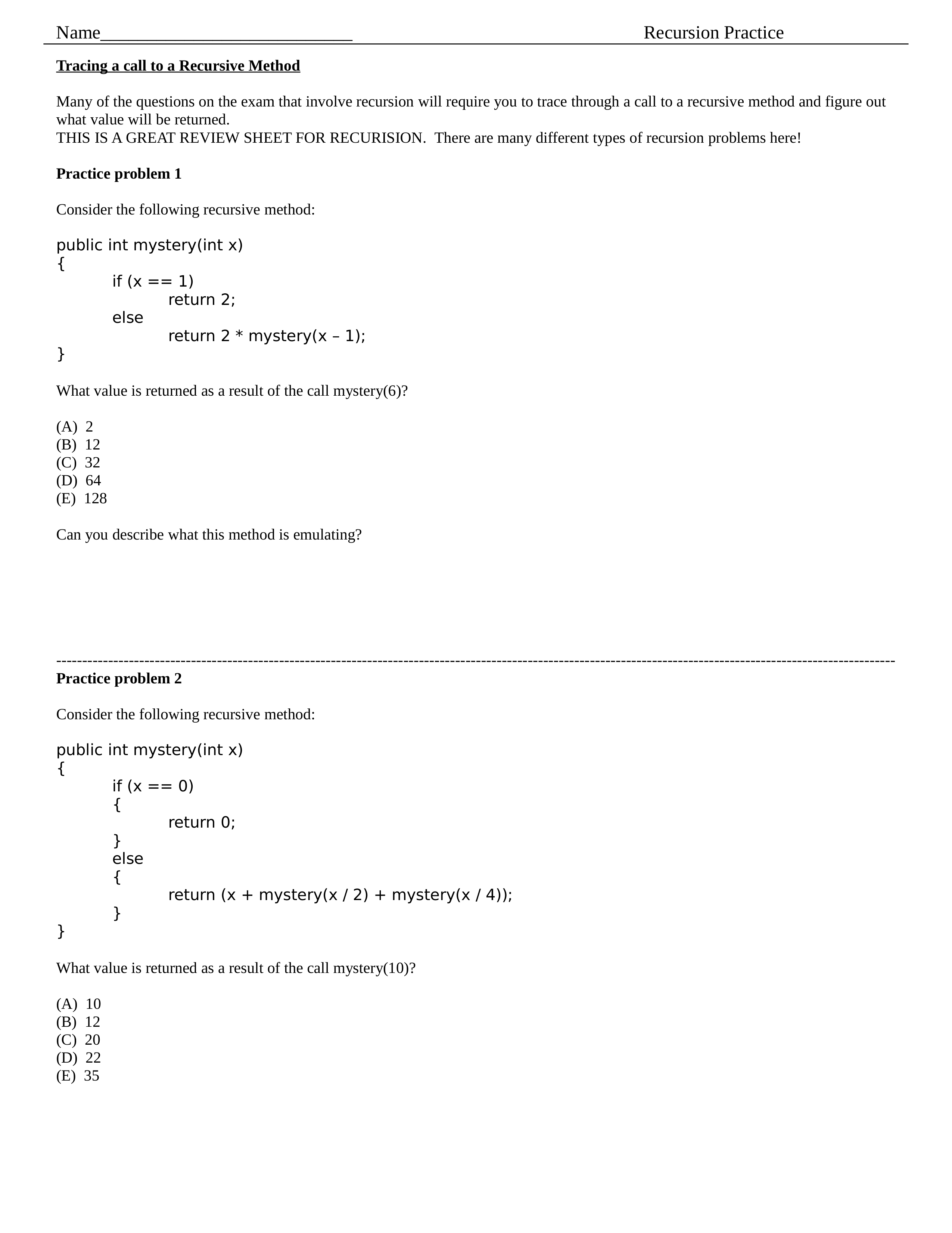 Lesson 24 Recursion Practice y9 2016.doc_dja70rzyitj_page1