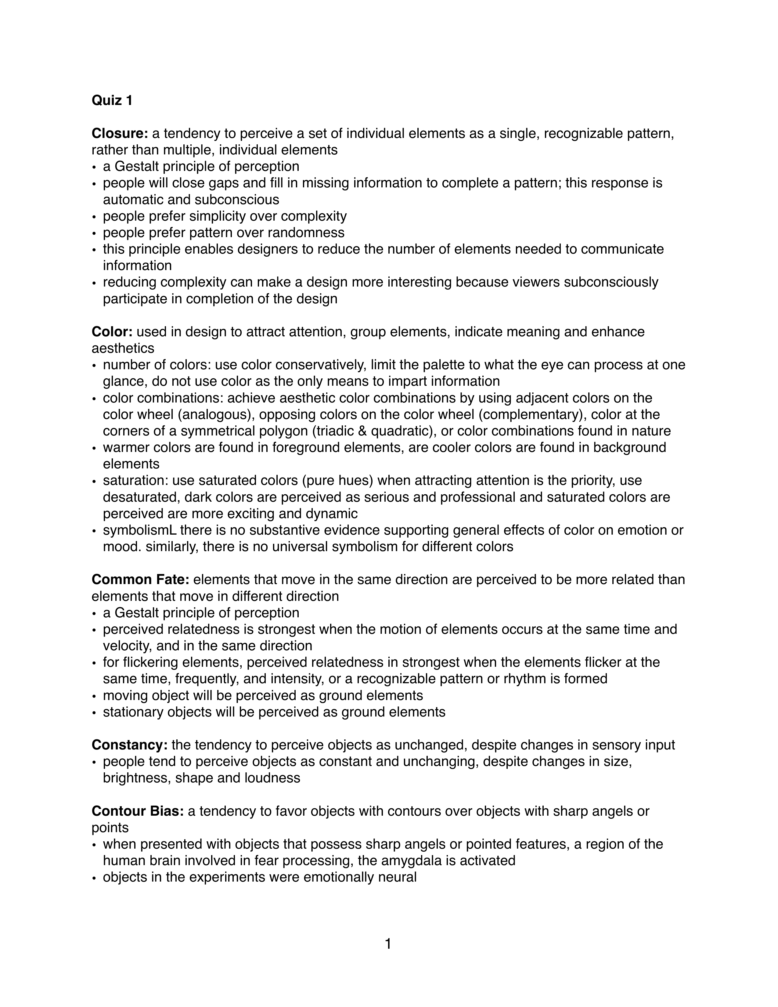 DHE 160- Universal Design Principles study notes_djau70zj12v_page1