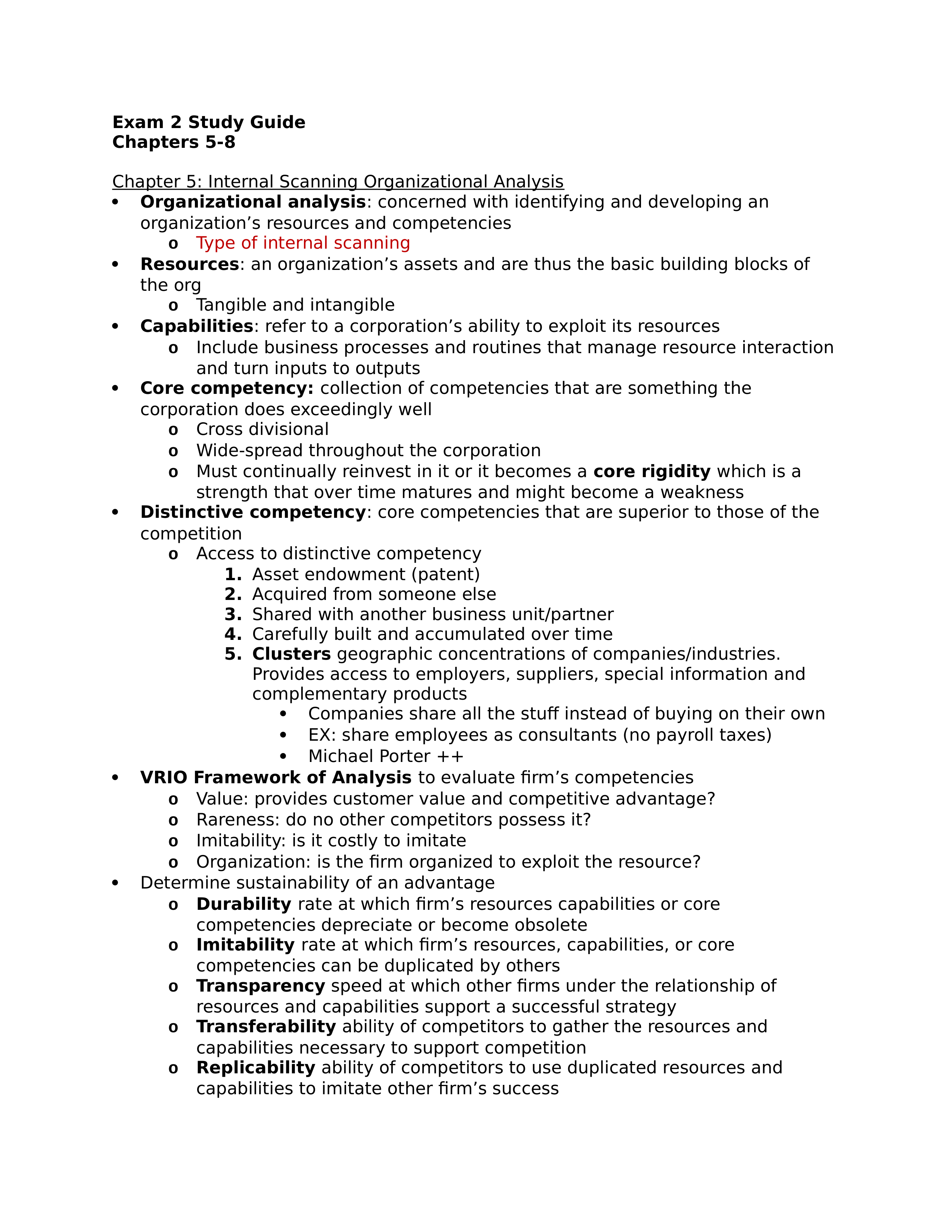 Exam 2 Study Guide_djda61mu9i7_page1