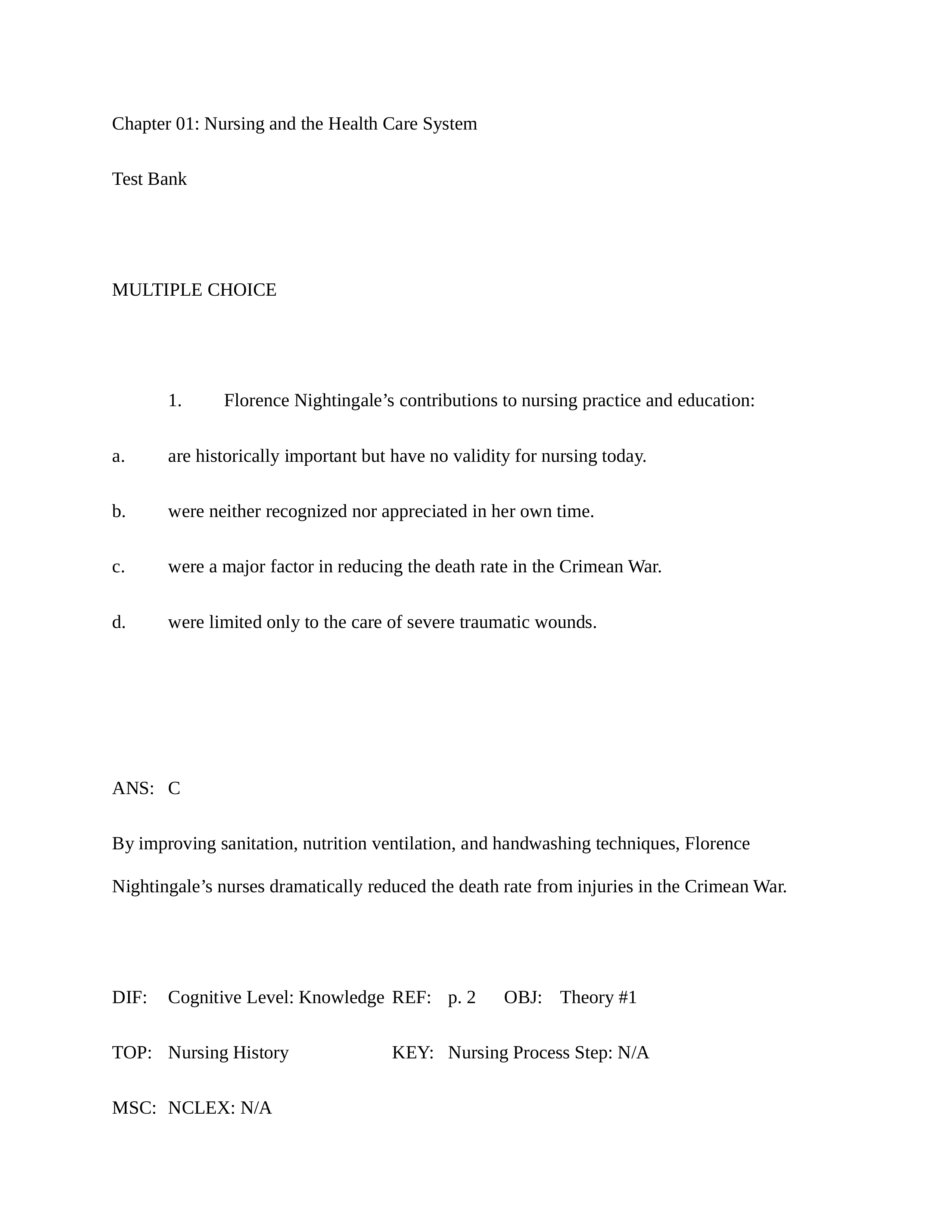 deWits fundamentals concepts and skills of nursing chapter 1.docx_djjytw9ja1h_page1