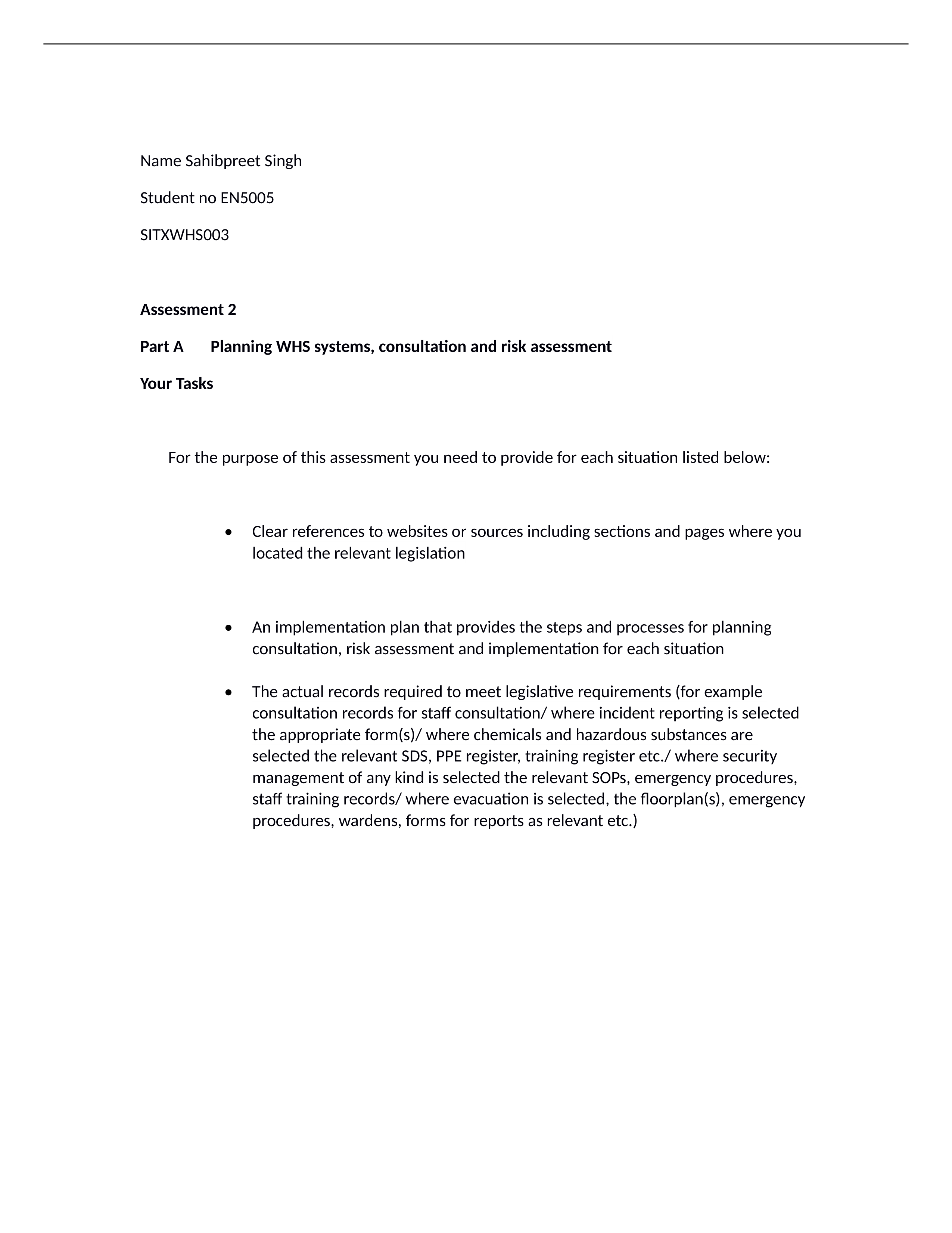 SITXWHS003_Student Assessment 2.docx_djmo2sgycpy_page1