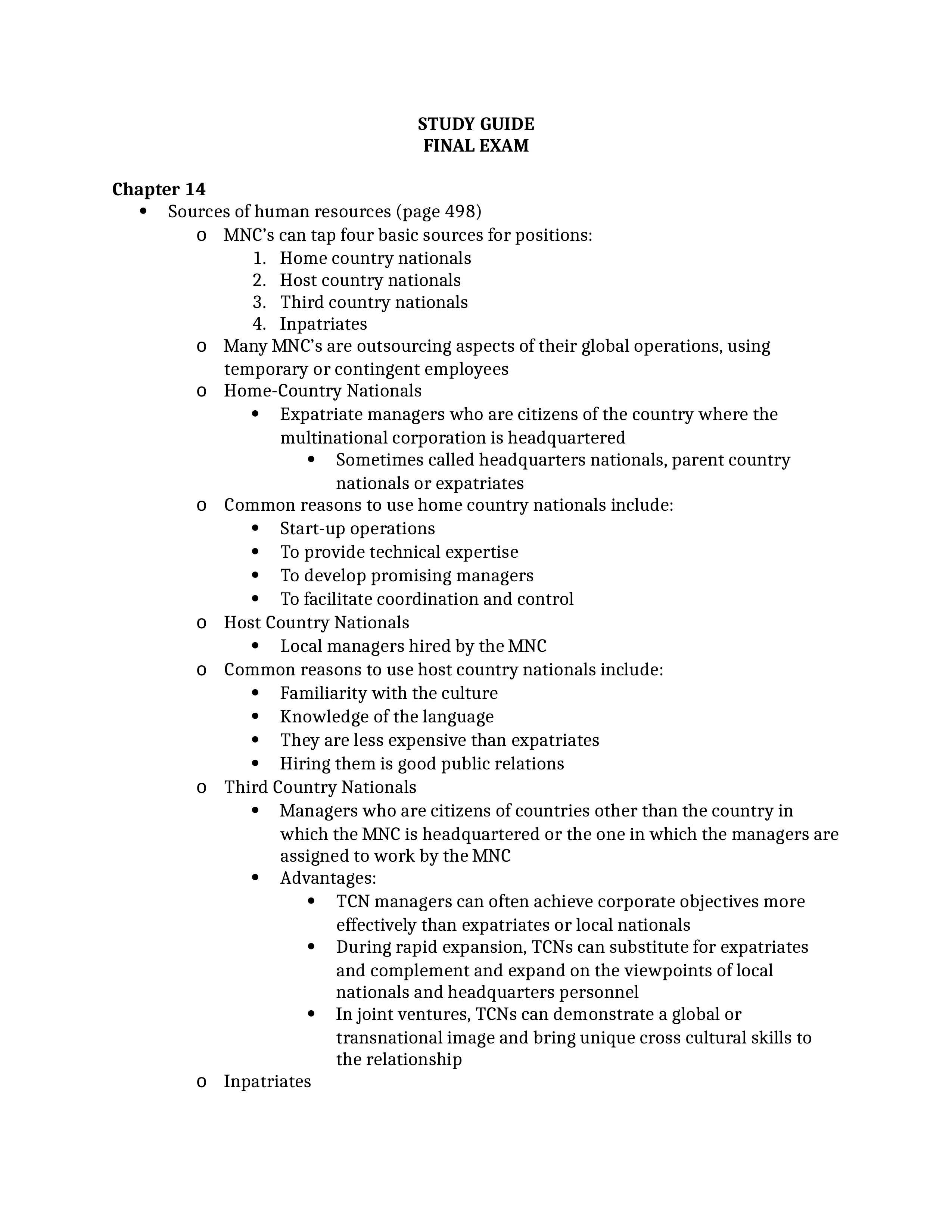 MGT 340 - Study Guide Final Exam_dju1t05vdqp_page1