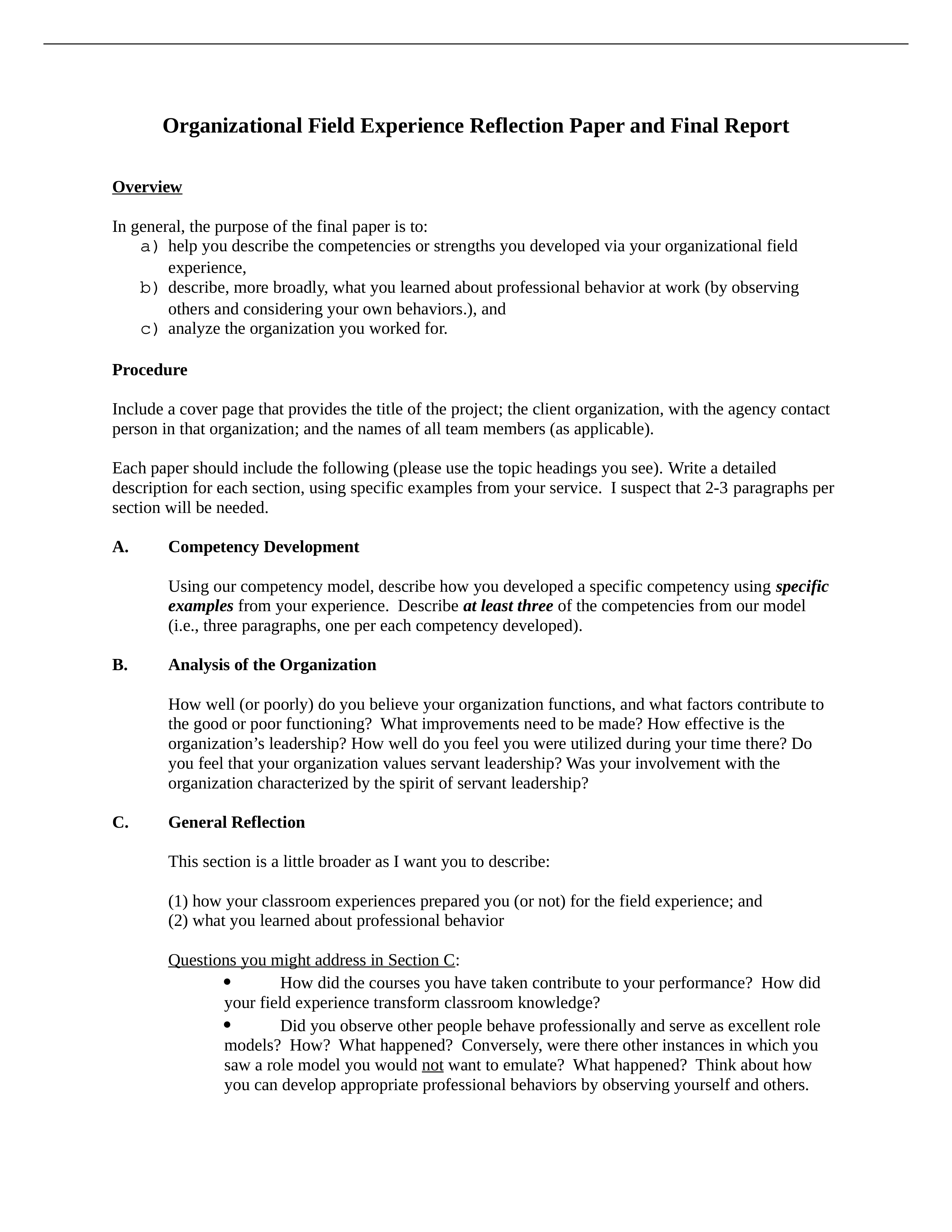 Organizational Field Experience Rubric_djuc8pc8wal_page1