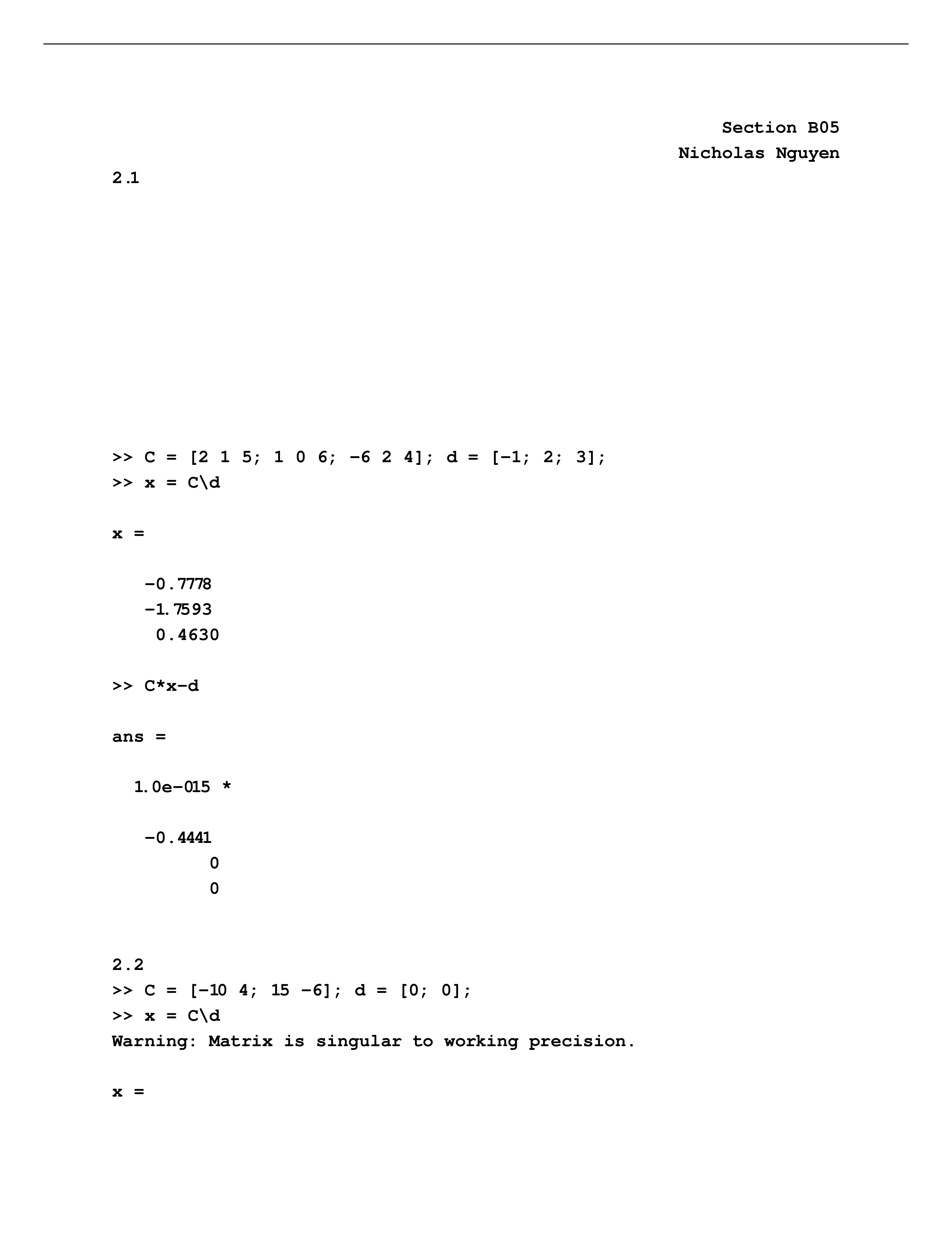 MATLAB HW2_djurpex54c1_page1