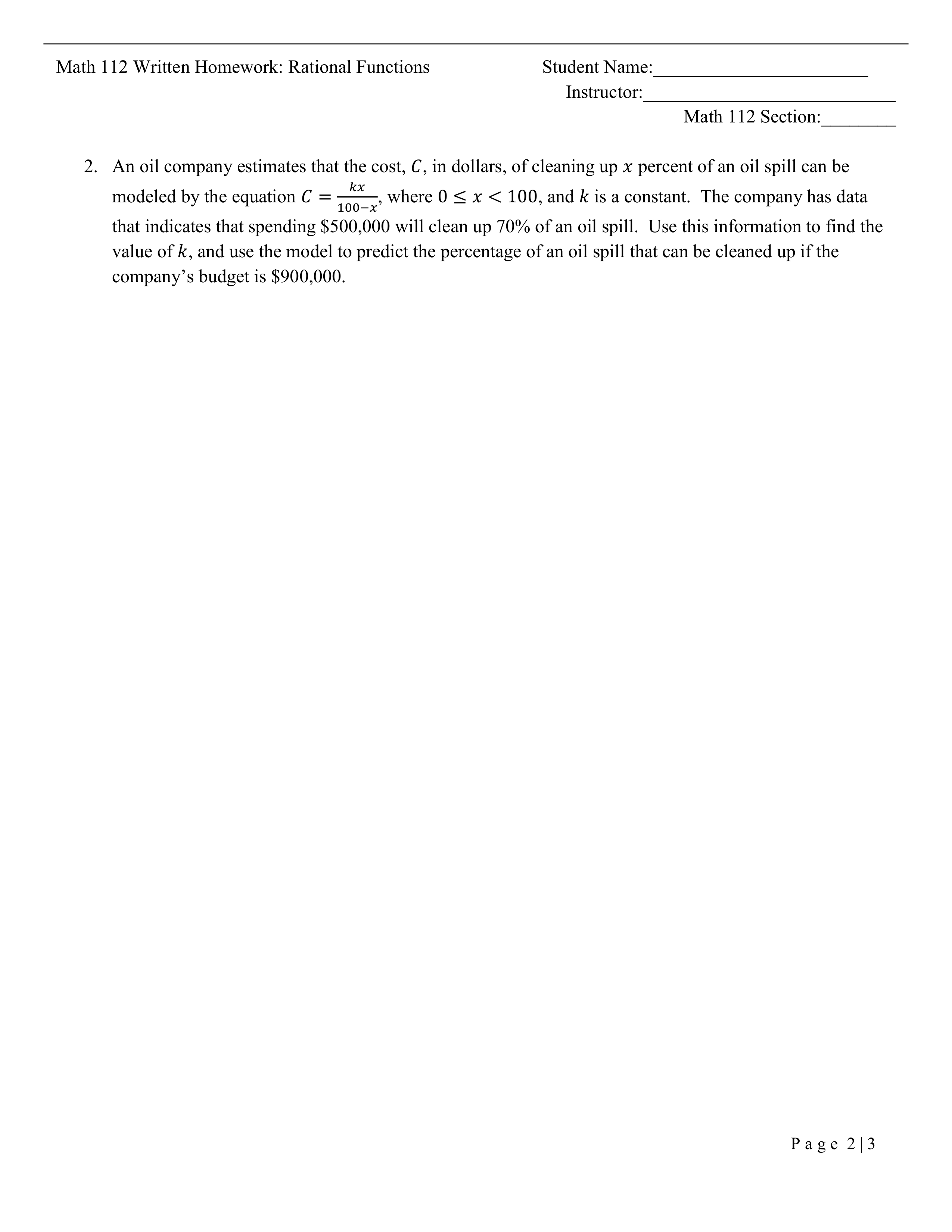 M112 F17 Written Homework Rational Functions.pdf_dk80ac45bg5_page1