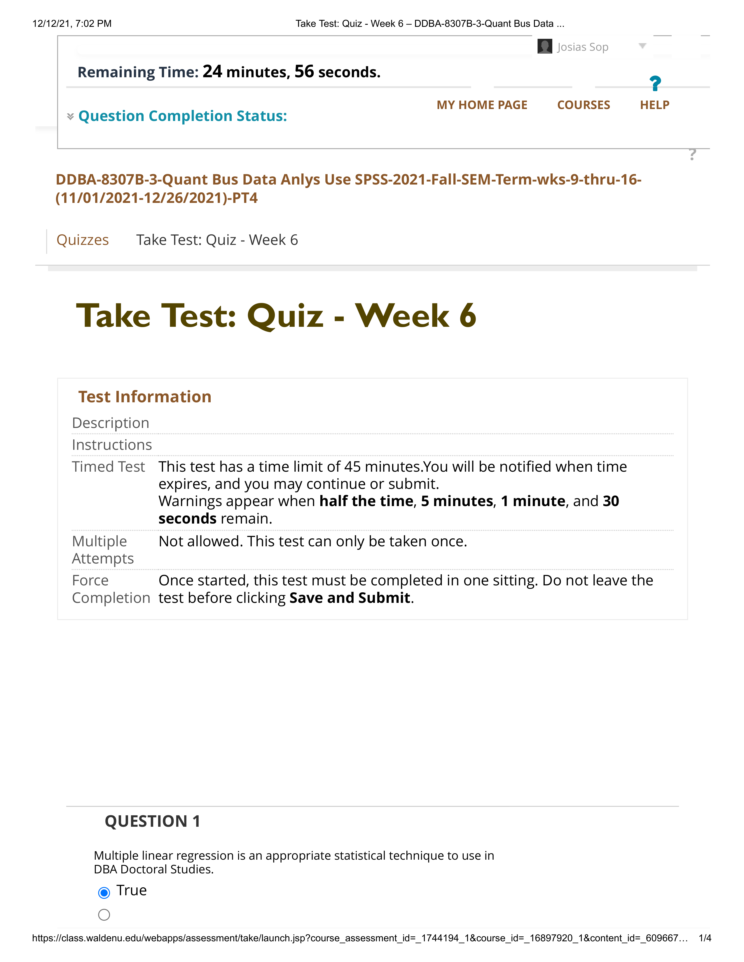 Take Test_ Quiz - Week 6 - DDBA-8307B-3-Quant Bus Data .._.pdf_dk9ut9nxyn8_page1