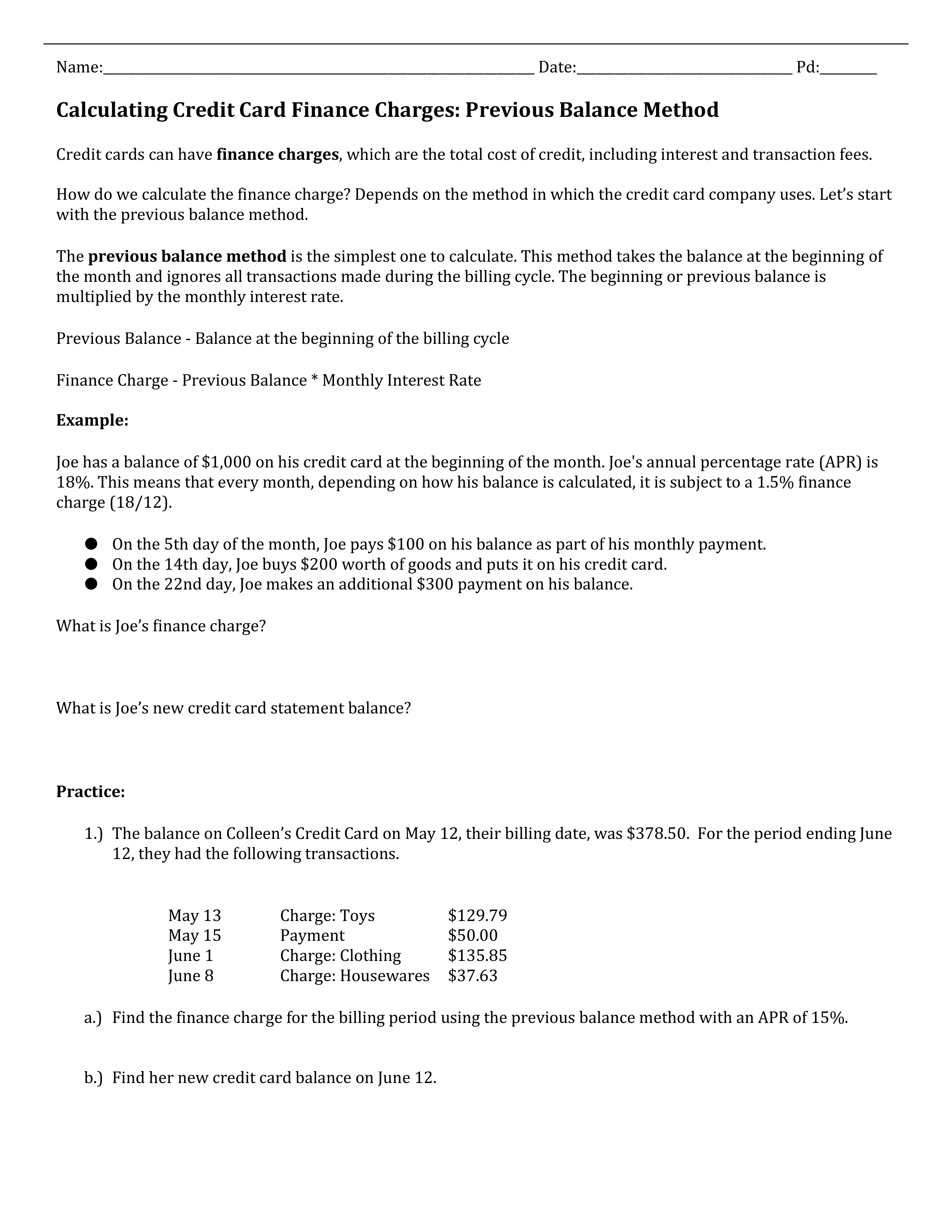 Previous Balance Worksheet Day 1.pdf_dkq09ktsxnw_page1