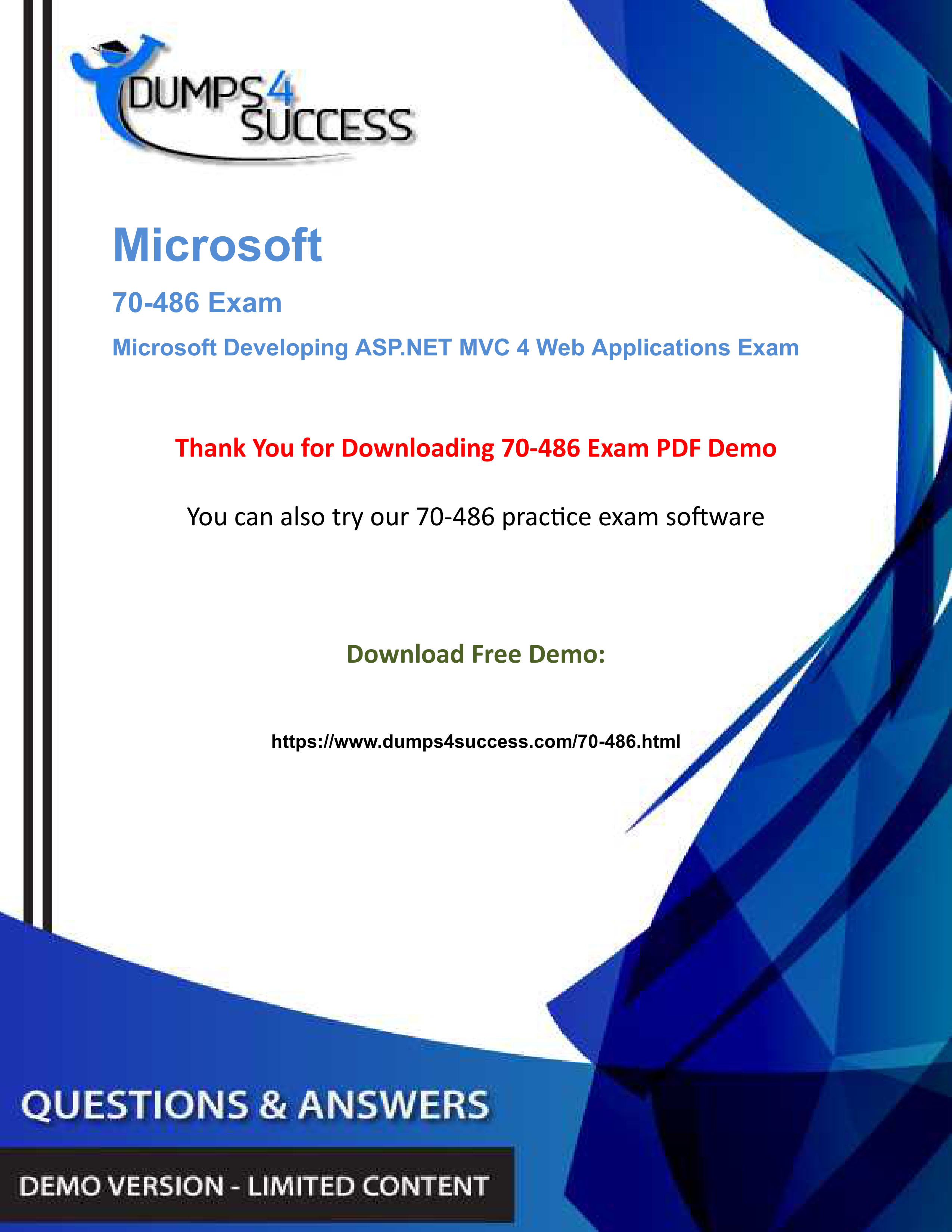 Microsoft 70-486 MCSA Web Applications Exam Questions - Success Secret.pdf_dkq6eeiz3da_page1