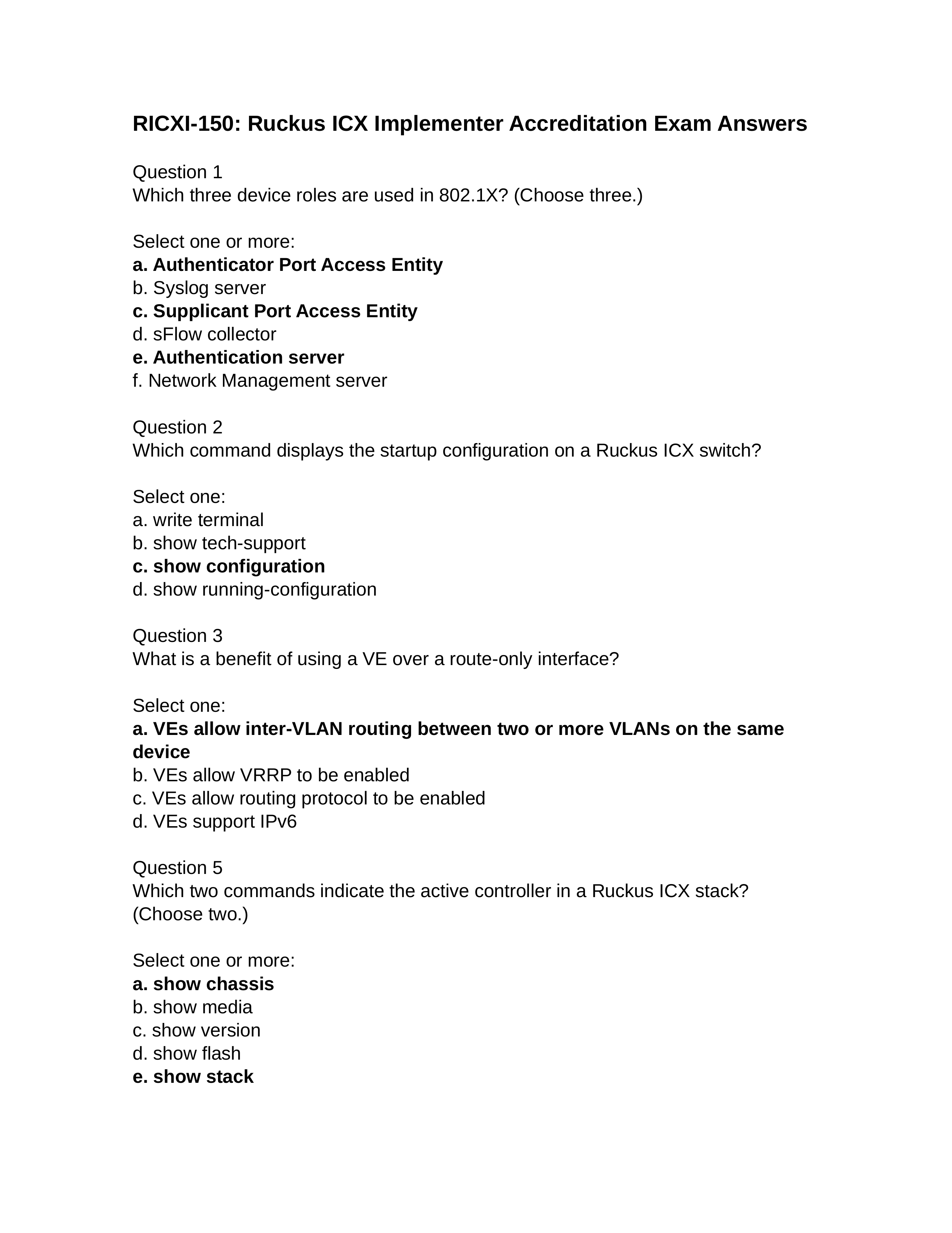 RICXI-150 Ruckus ICX Implementer Accreditation Exam Answers.docx_dkqcgcipqk4_page1