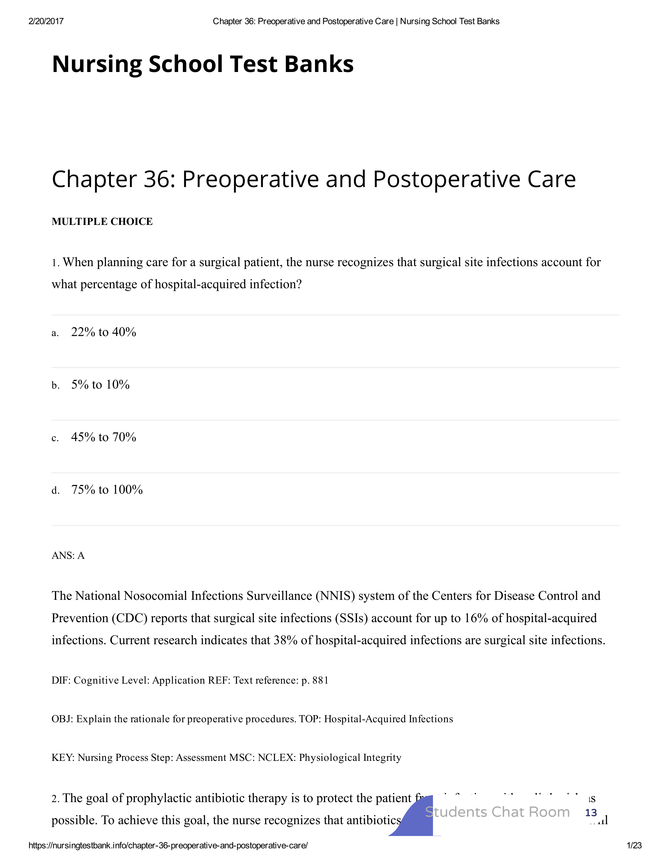 Chapter 36_ Preoperative and Postoperative Care _ Nursing School Test Banks_dkqqpbfad2y_page1