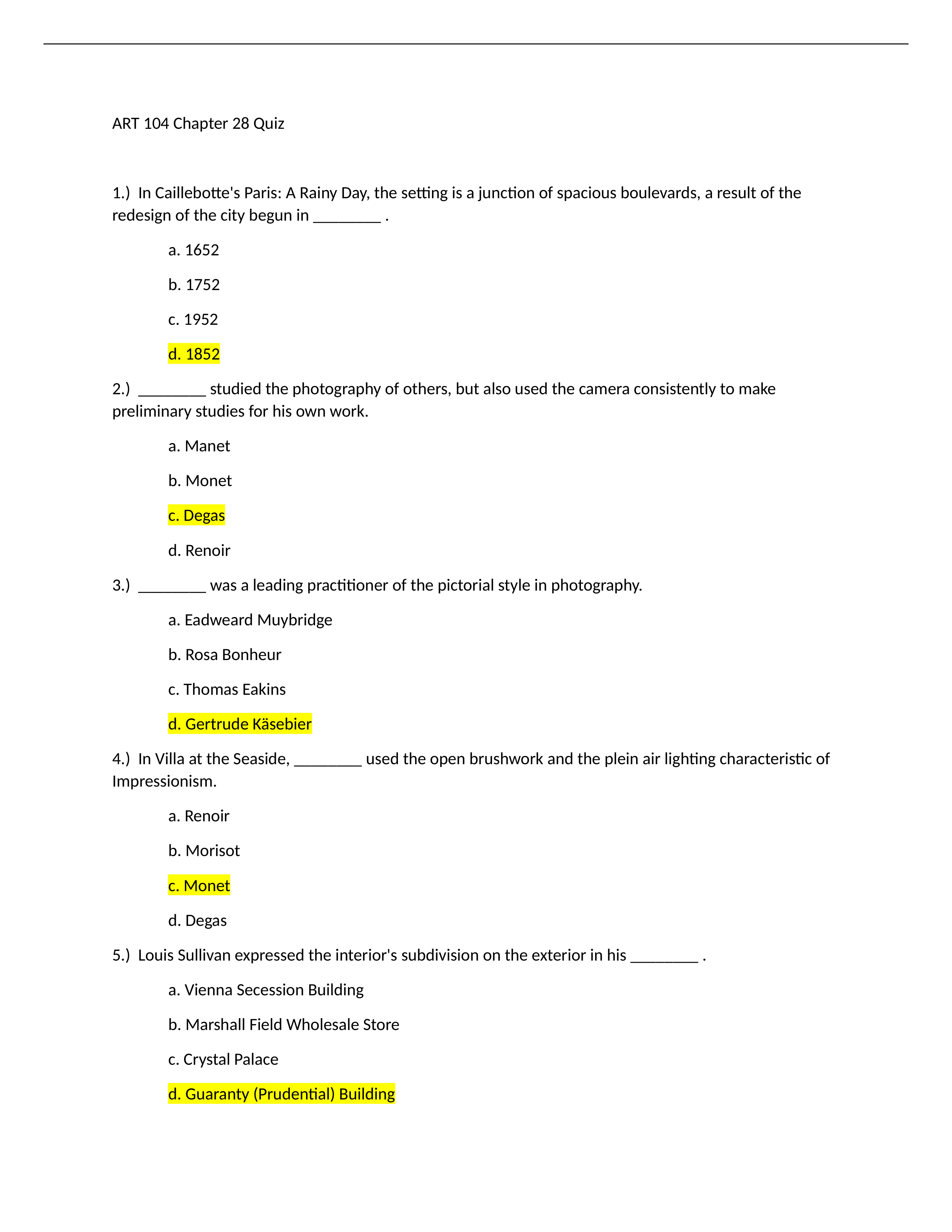 ART HIST Chapter 28 Quiz_dkrl5c25r0w_page1