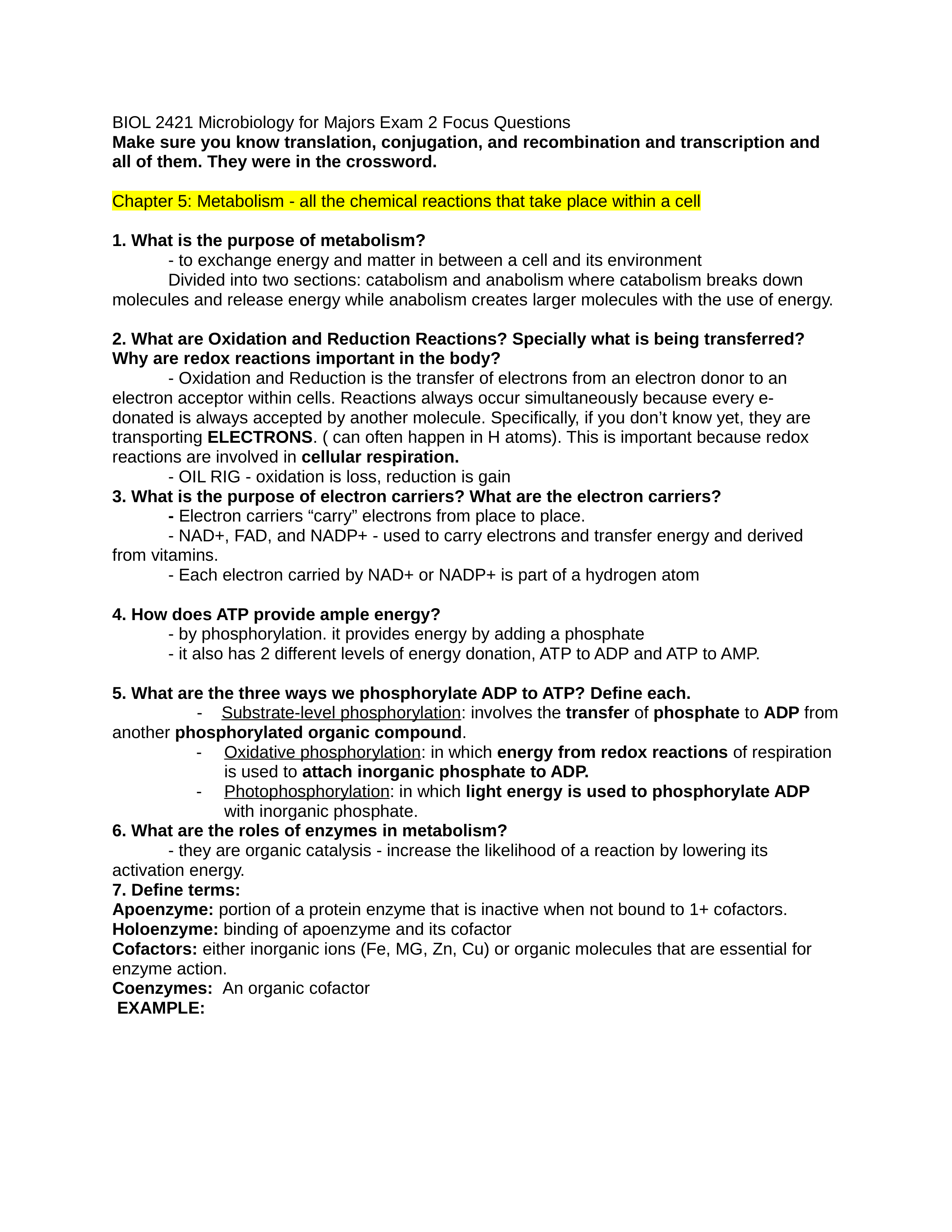 Microbiology Exam 2 Review.docx_dlafct6p2yk_page1