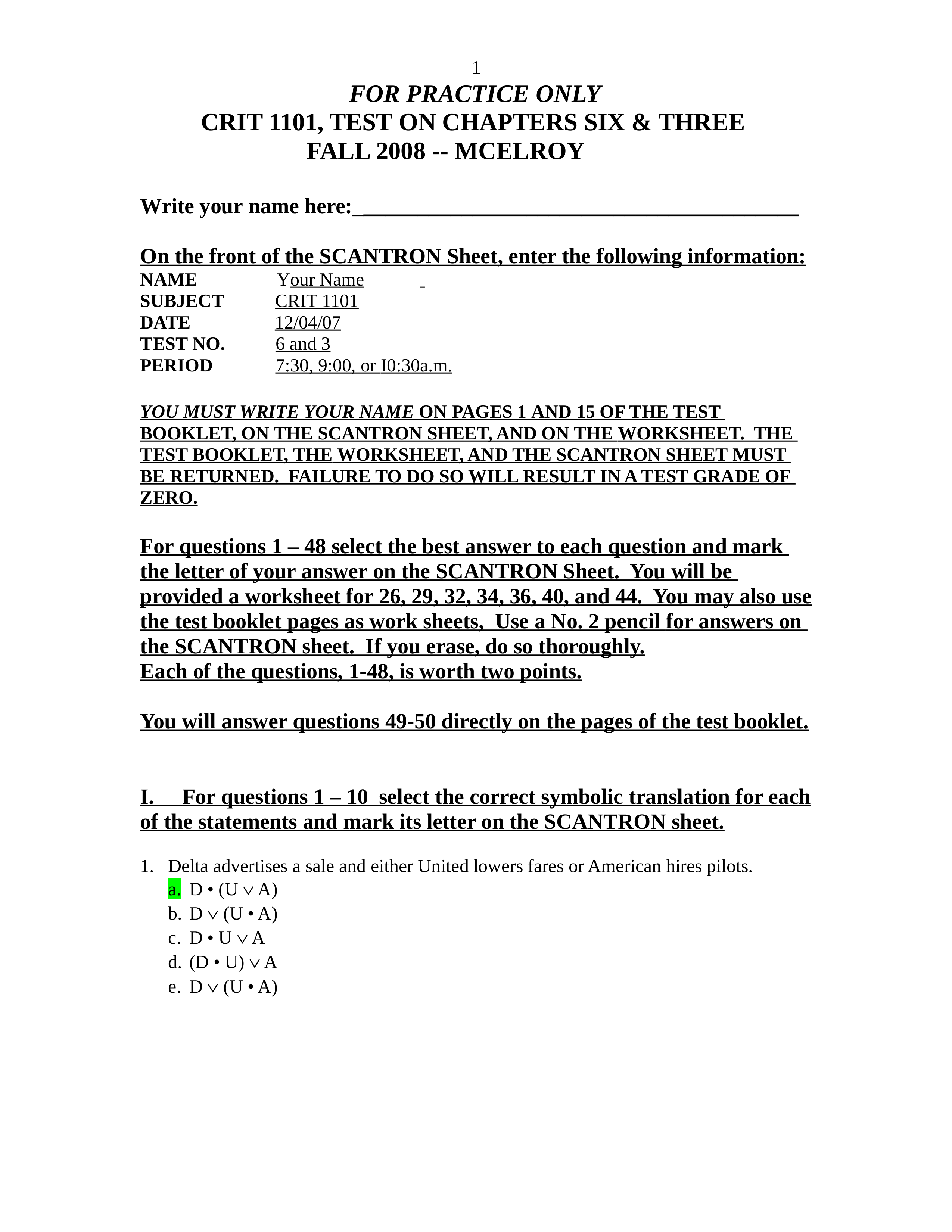 Practice Test on Chs 6&3 SP05_dlhkz5ud3aw_page1