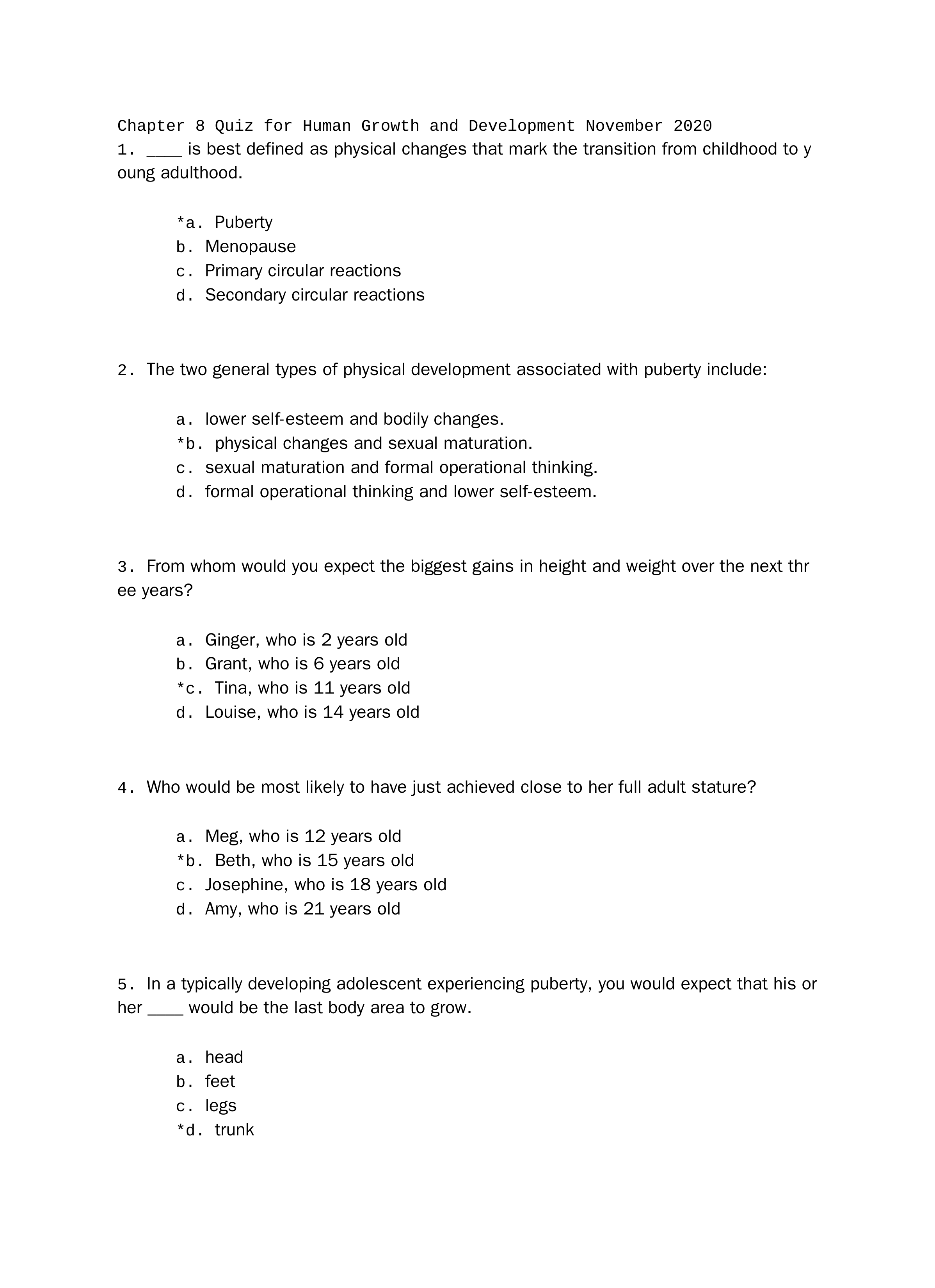 Chapter 8 Human Growth and Development .doc_dlhnoi7fzyt_page1