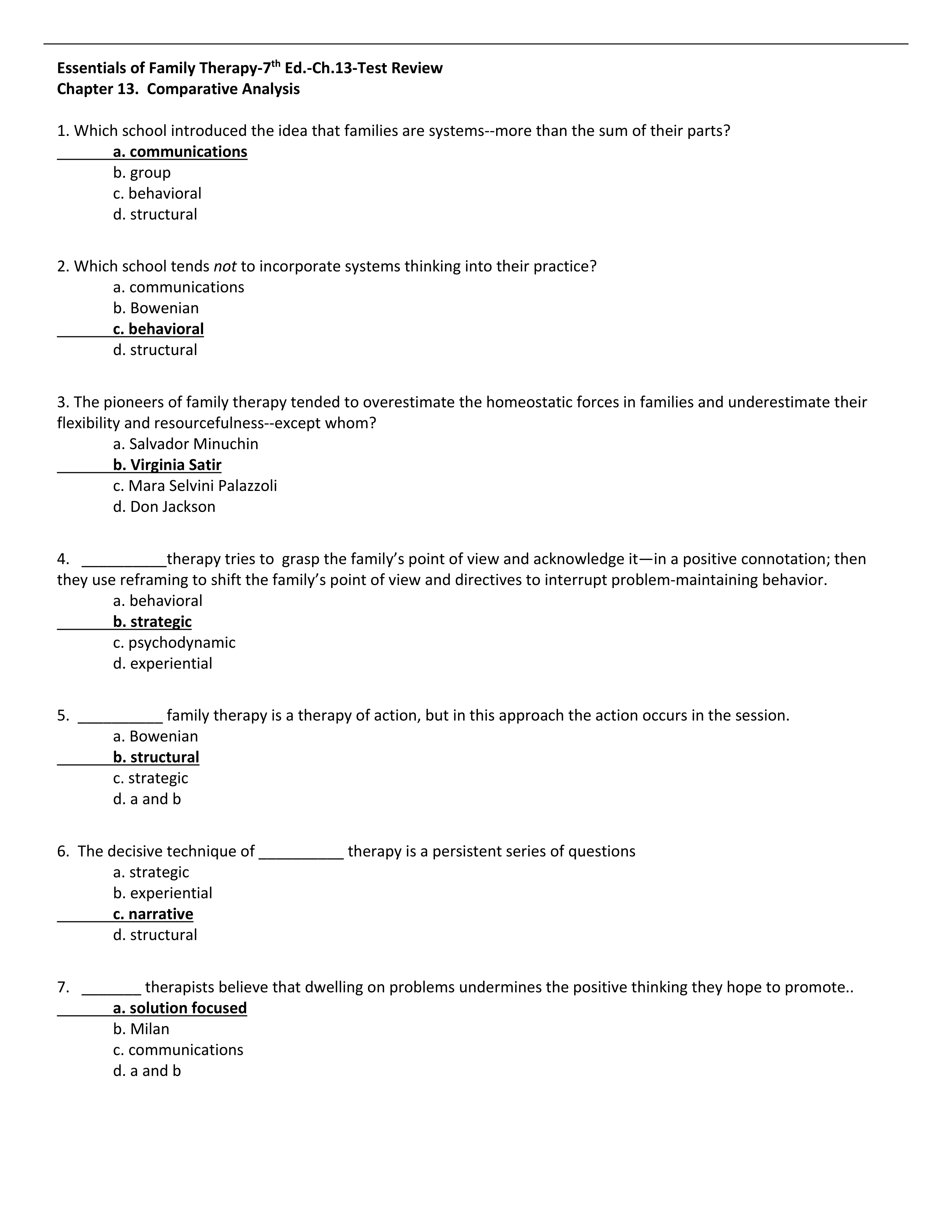 Essentials of Family Therapy-7th Ed.-Ch.13-Test Review.pdf_dllxzyfh3v2_page1