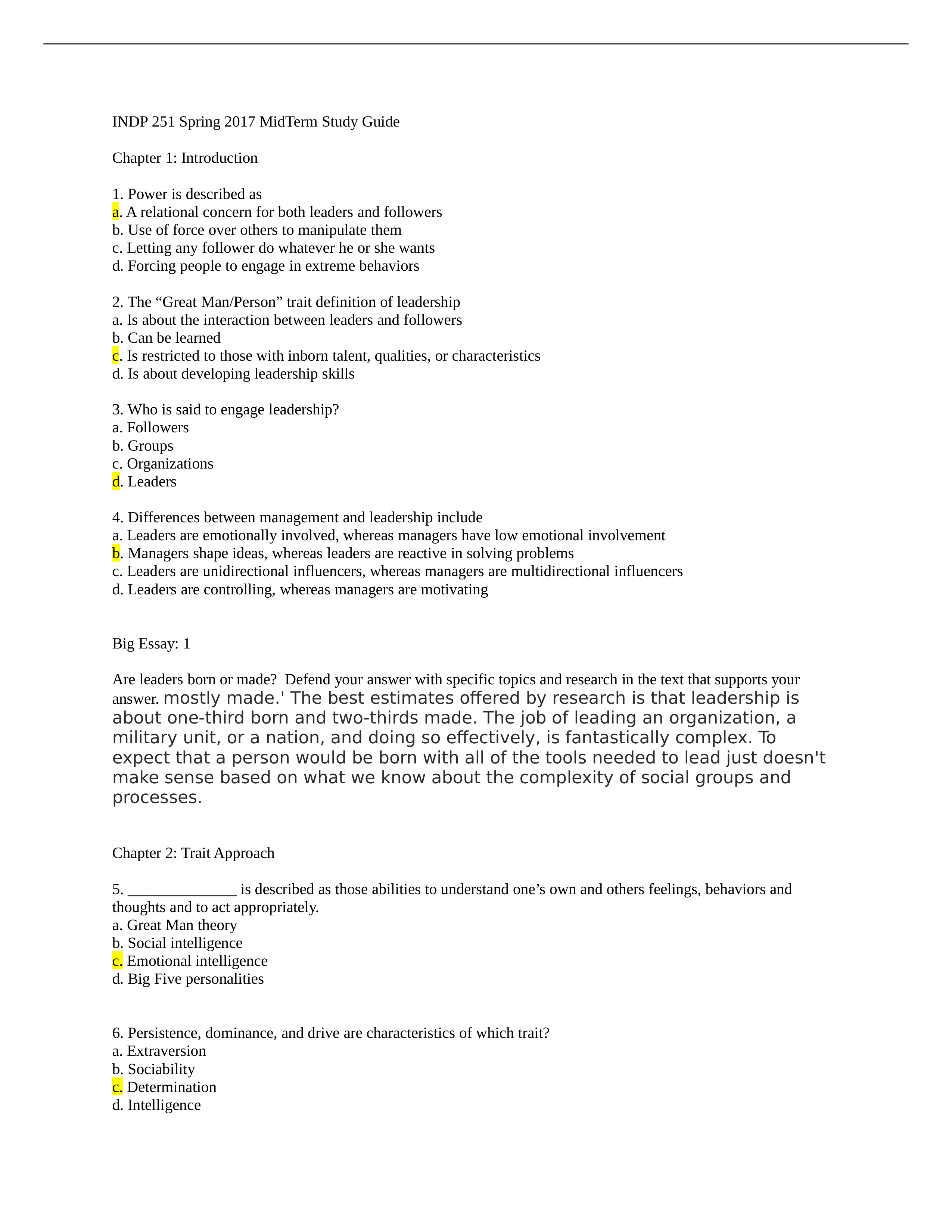 INDP 251 Spring 2018 MidTerm Study Guide.doc_dluyppx8y2w_page1