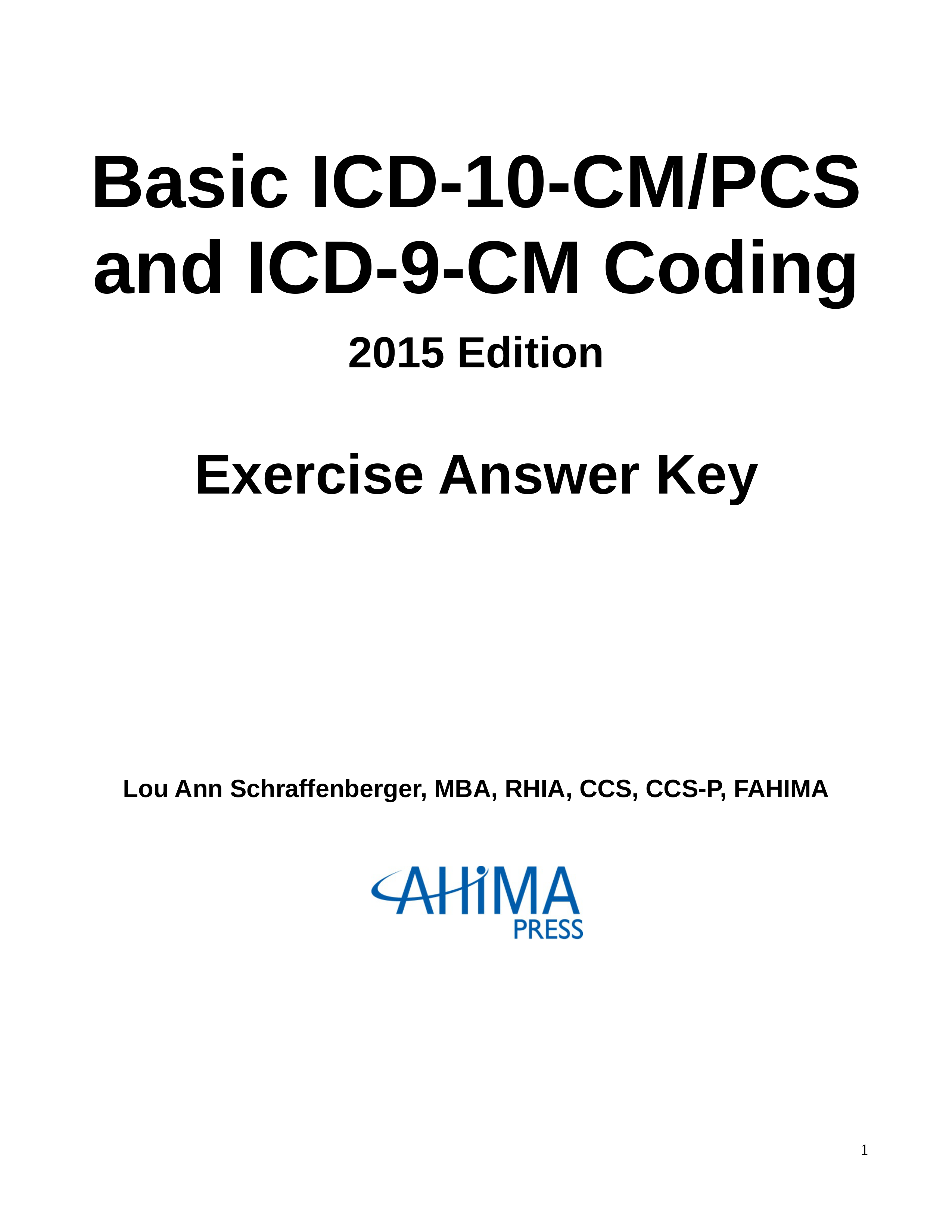 2015_Answer Key Basic ICD 10 CM PCS Coding.docx_dlvv83tod57_page1