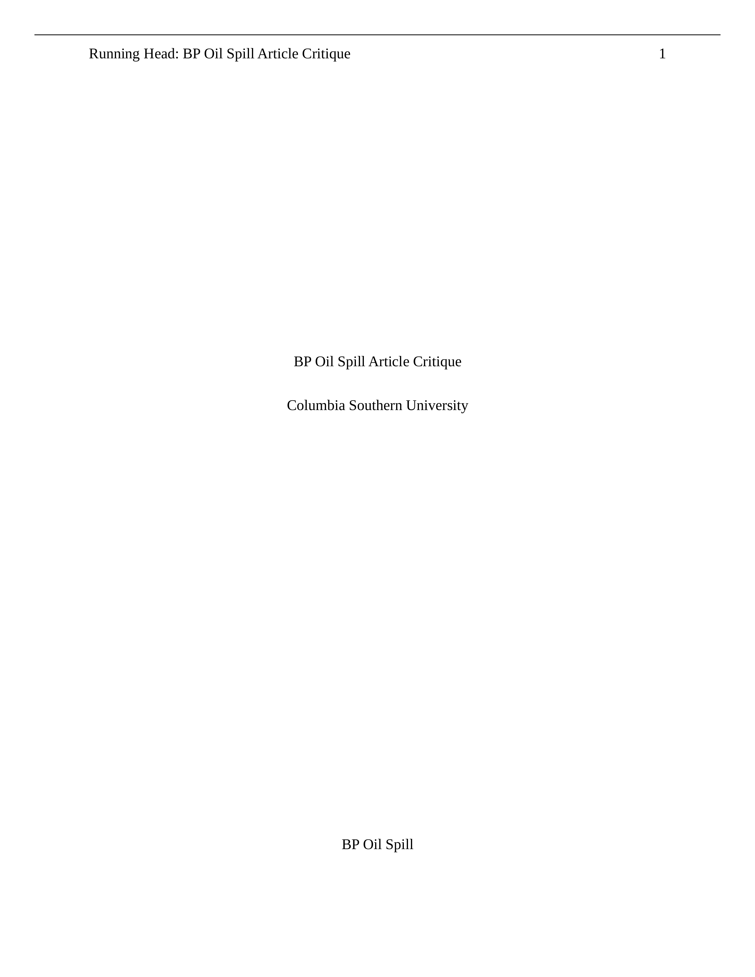 Unit V Article Critique_BP Oil Spill Article Critique.docx_dm7g4yoj8yg_page1