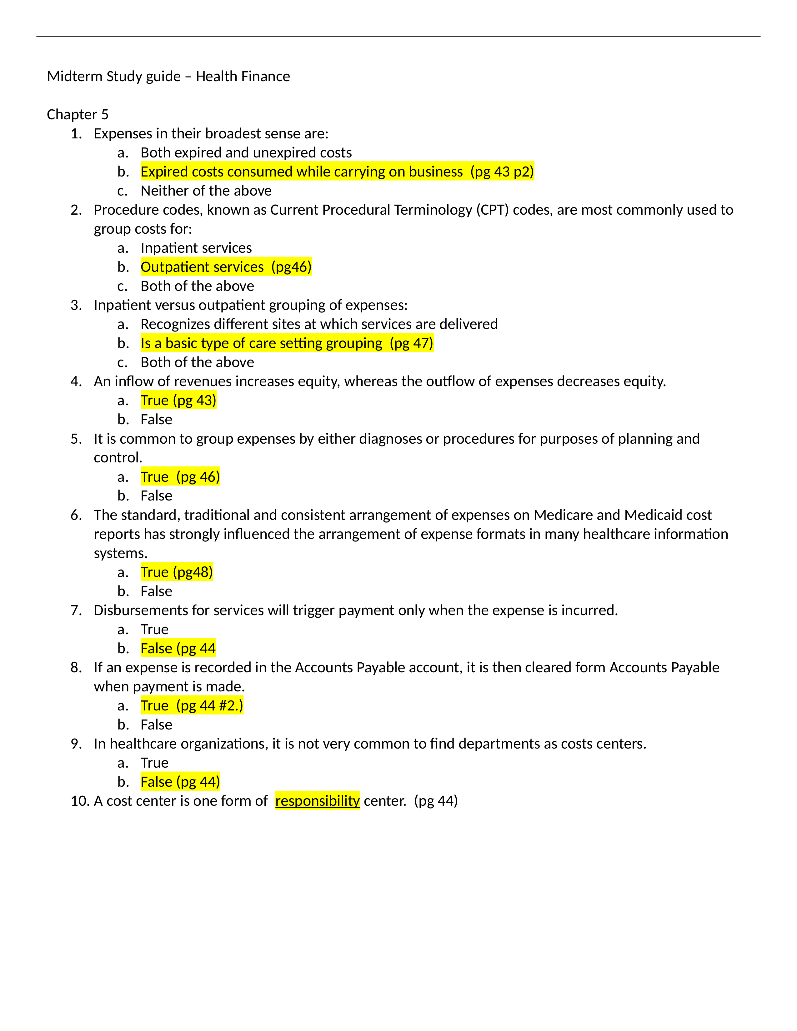 Midterm study guide - Health Finance.docx_dmfhuya0rdh_page1