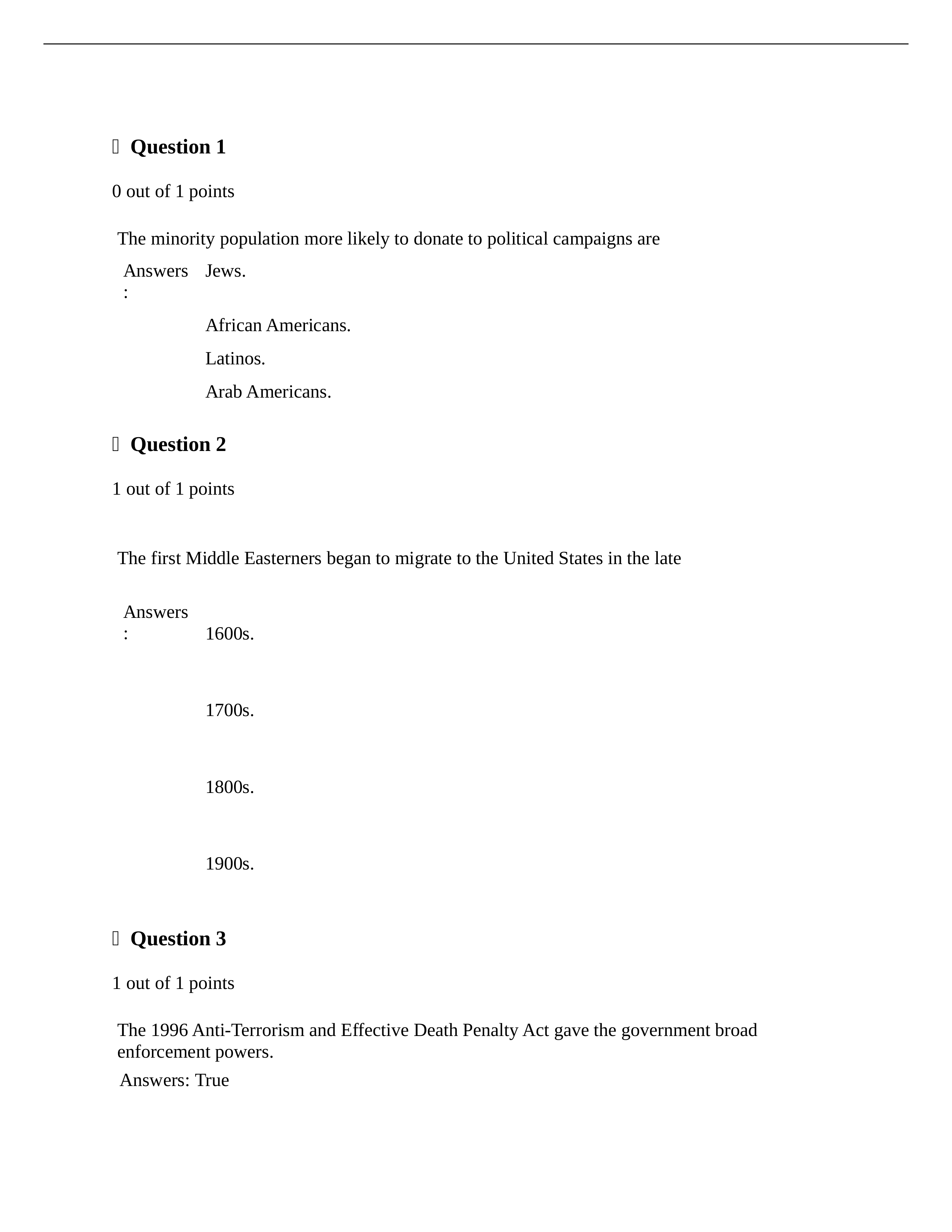 HUMA 2319 JDANIEL CHAPTER 9 QUIZ_dmislz4f0jf_page1