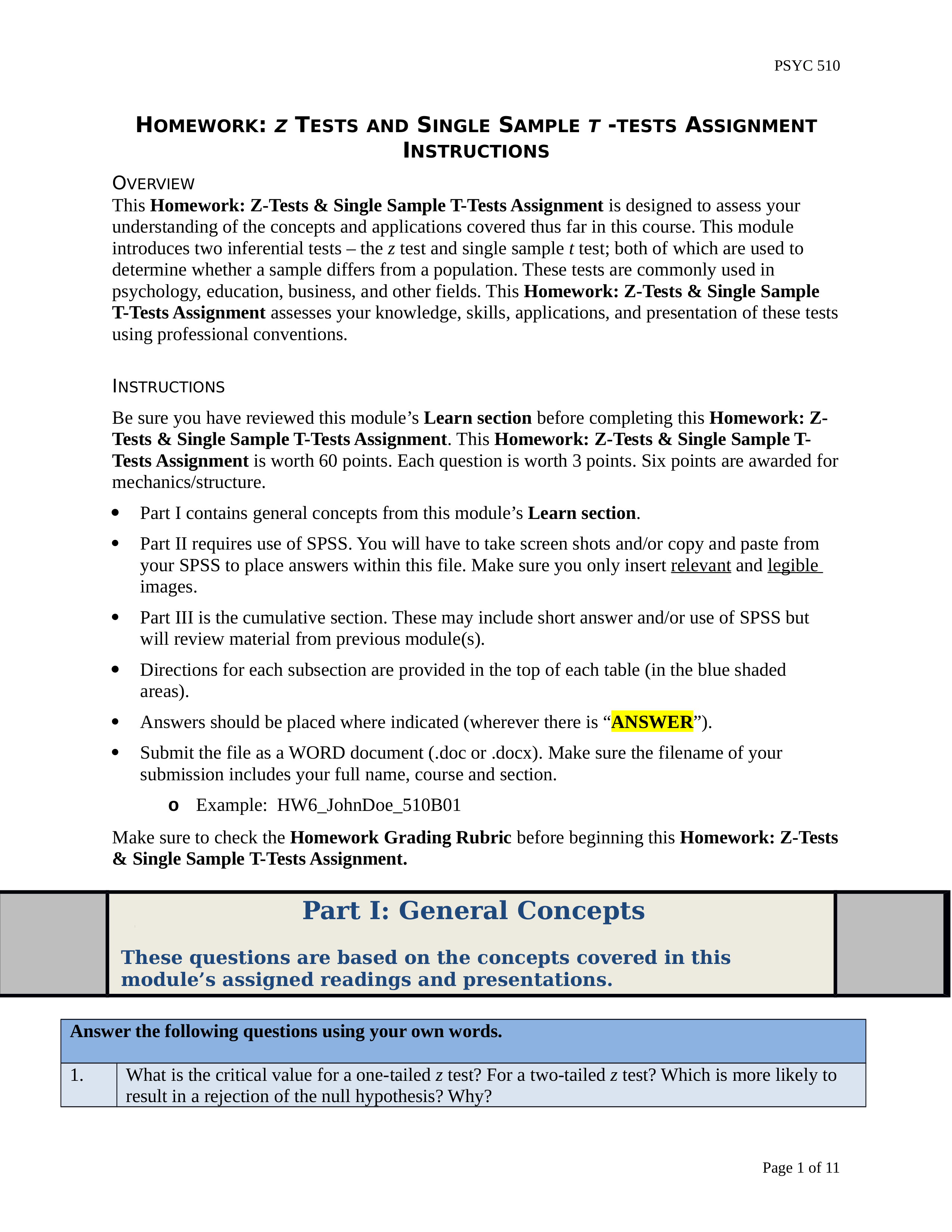 Homework Z-Tests & Single Sample T-Tests Assignment Instructions (1).docx_dmkogcjv763_page1