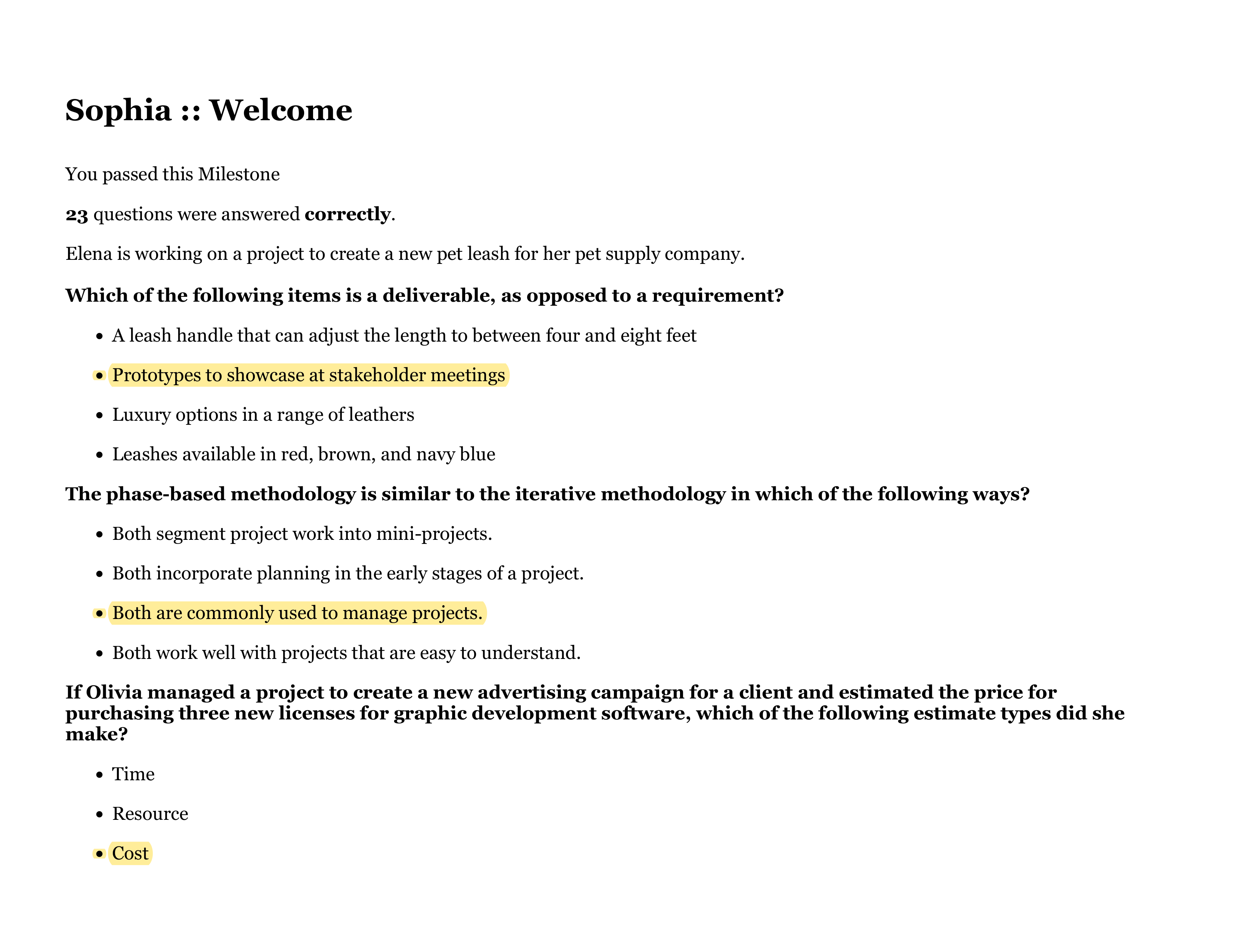 Milestone 1 - Completed - highlighted with answers.pdf_dmoymnbxurp_page1