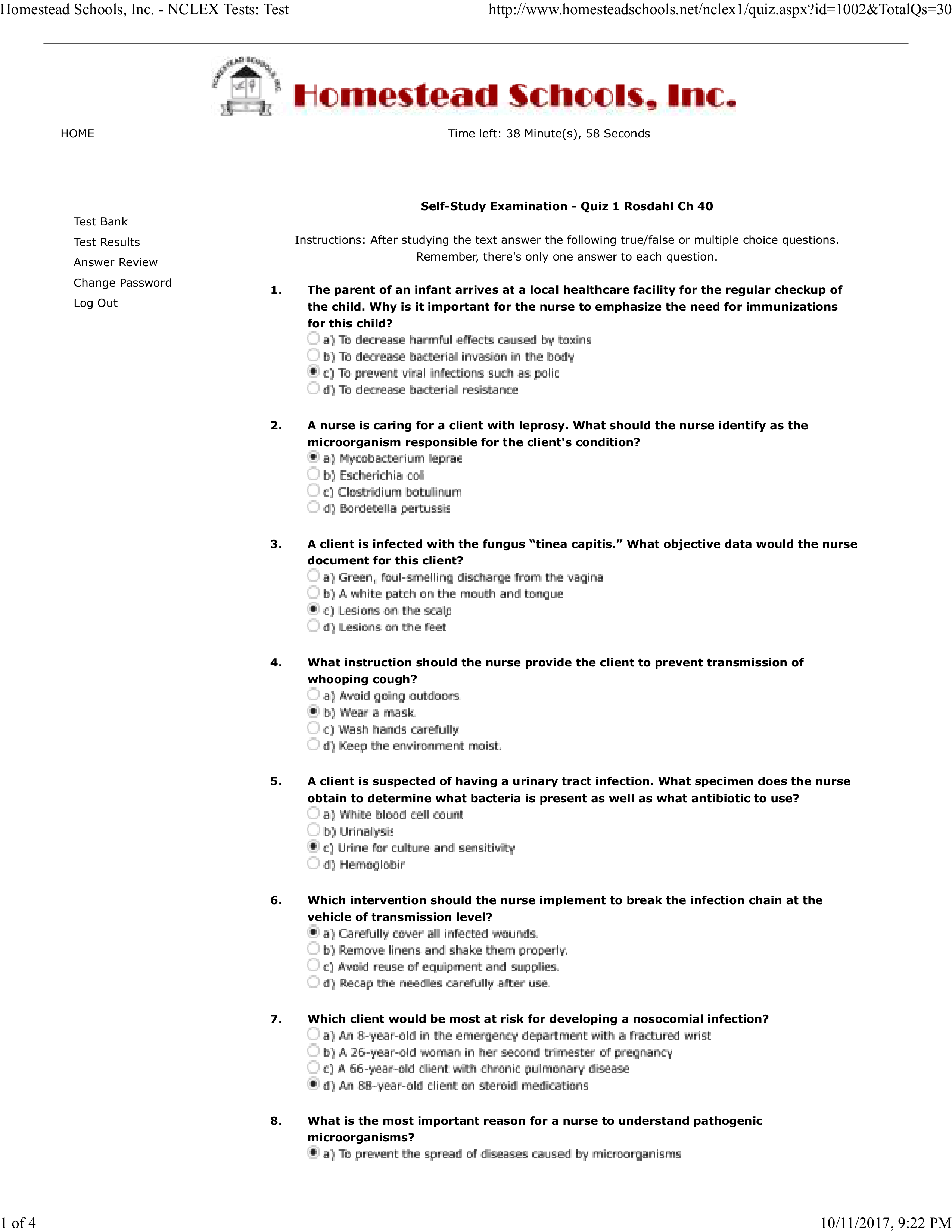 Communicable Disease quiz 1.pdf_dmqdhmnq65j_page1