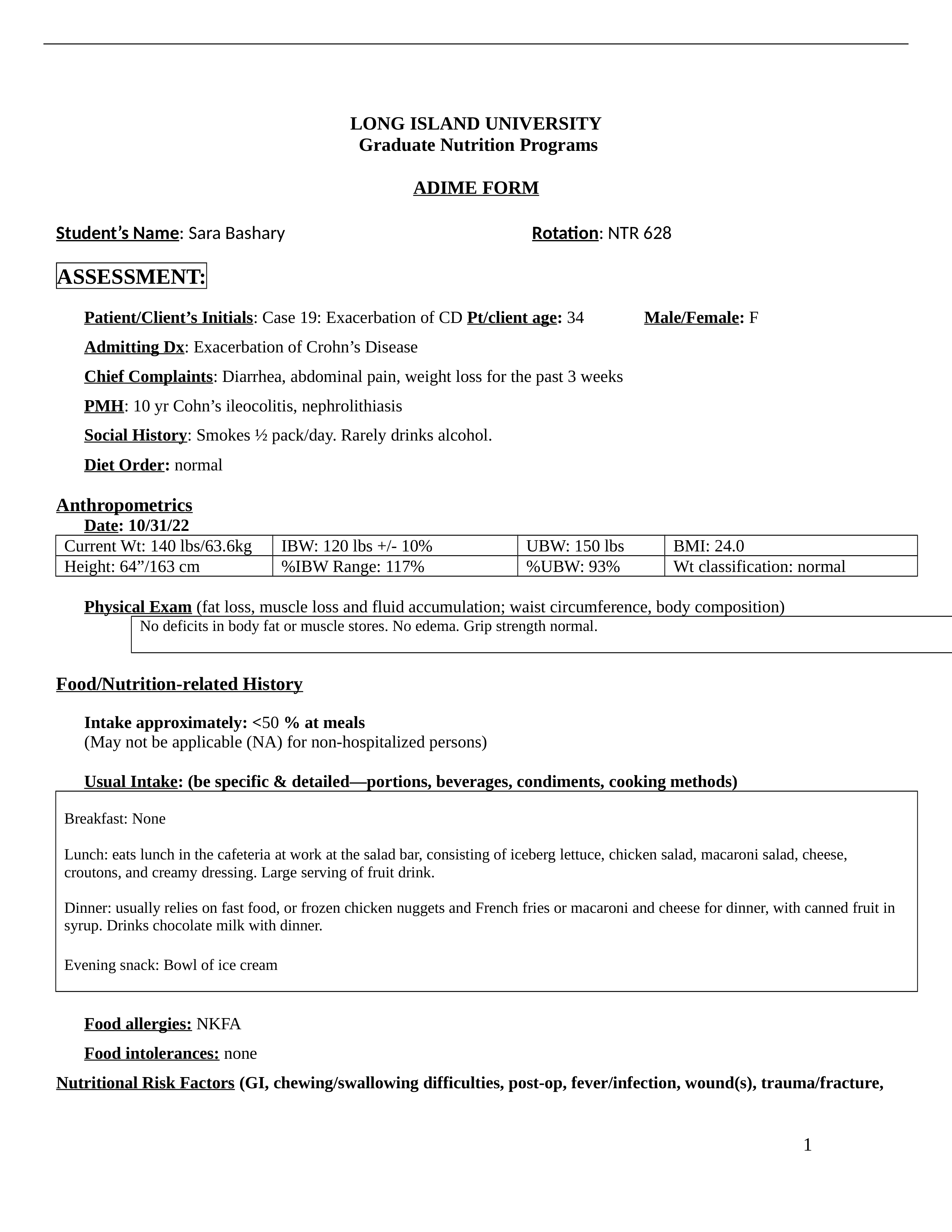 case 19 exacerbation of Crohn's disease MNT.doc_dmu3763vzl3_page1