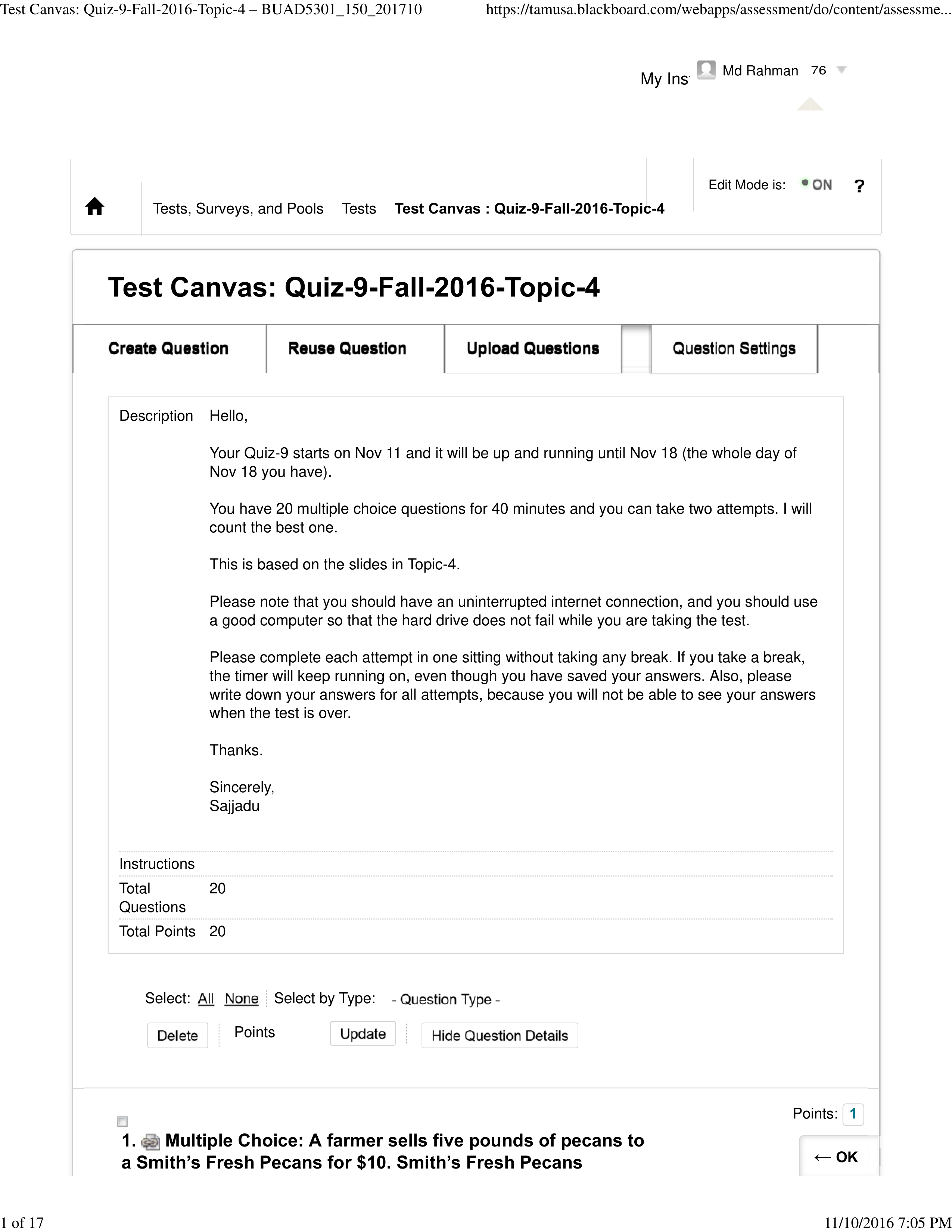 Test Canvas_ Quiz-9-Fall-2016 - BUAD5301_150_201710.pdf_dmvxvqz5xva_page1