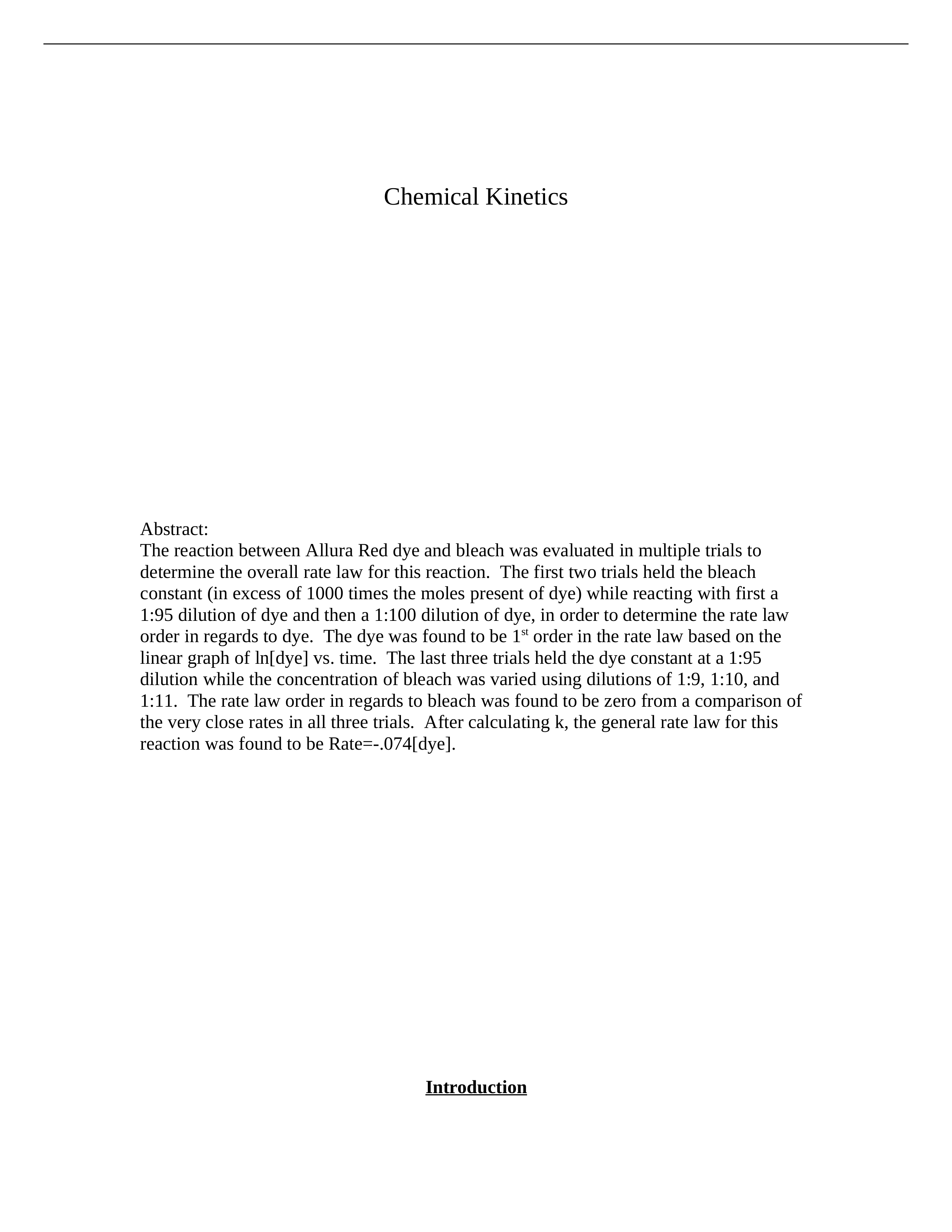 Lab Report 2 - Chemical Kinetics_dmxpncwtuw9_page1