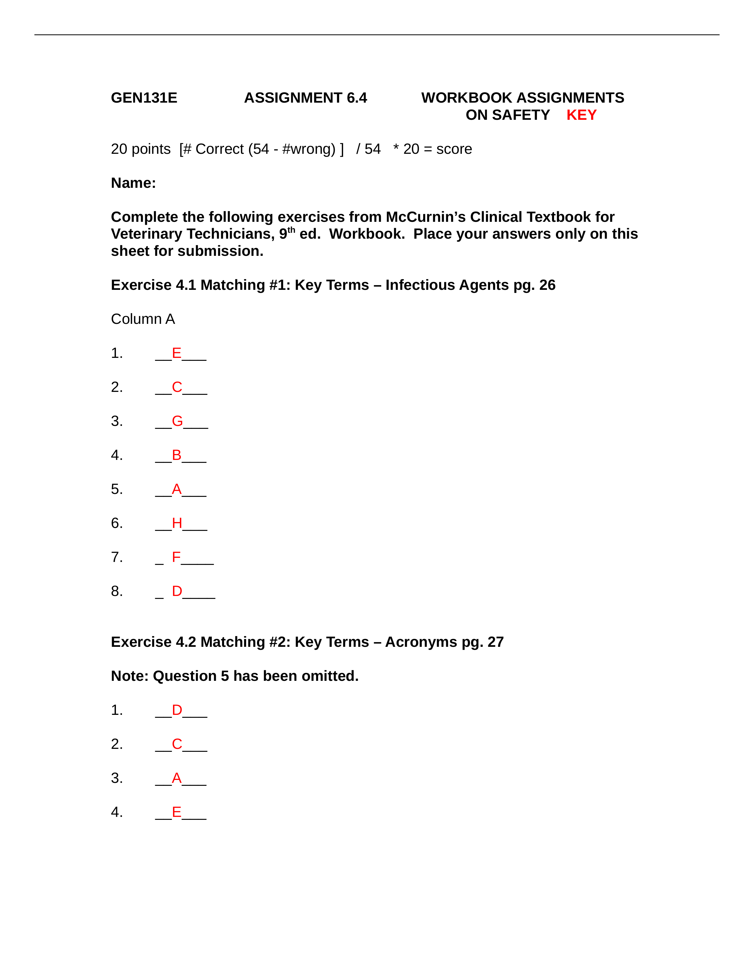 ASSN 6.4 WORKBOOK EXERCISES ON SAFETY KEY NEW.docx_dmzhkwjwtm7_page1