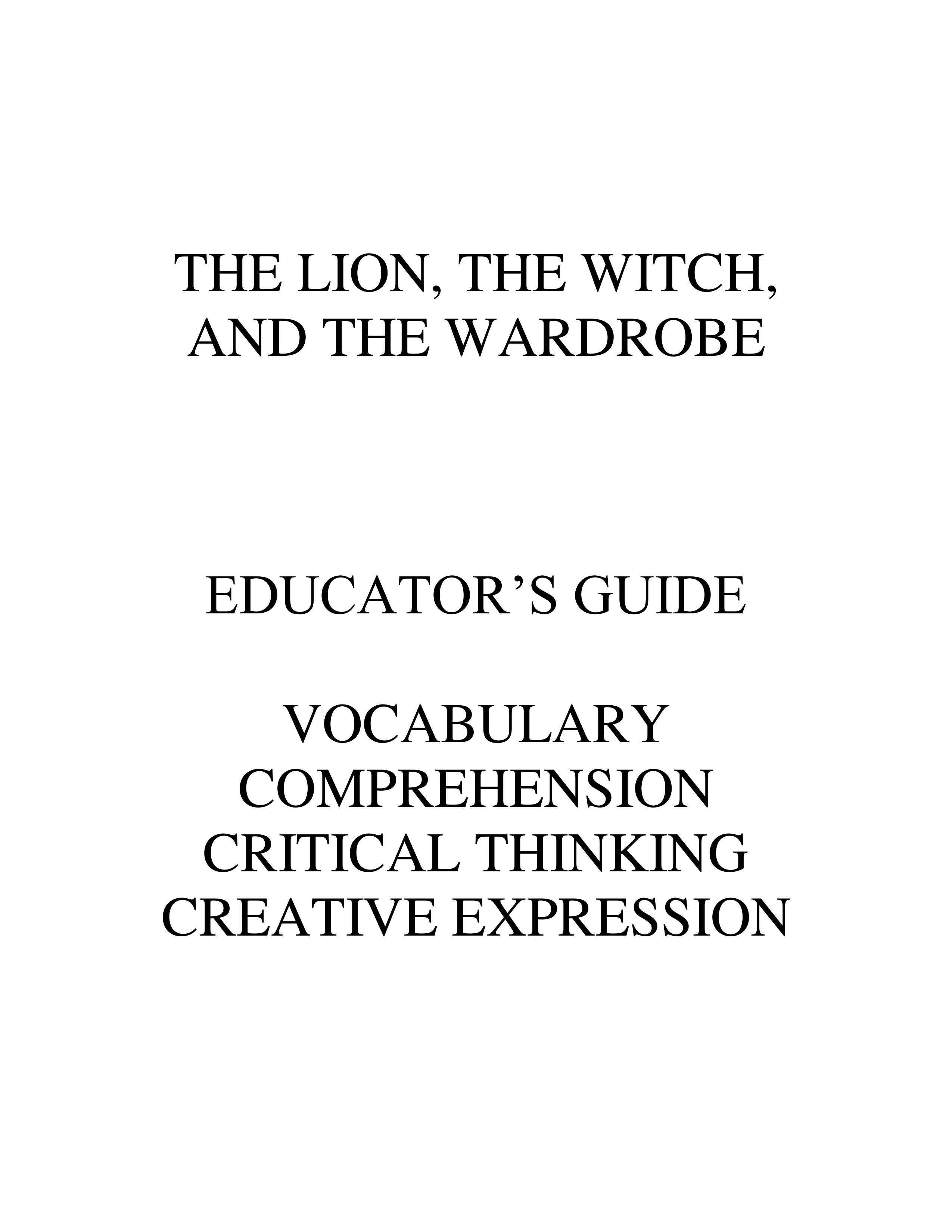 Chronicles of Narnia Study Guide.pdf_dn3xcfdpnm6_page1